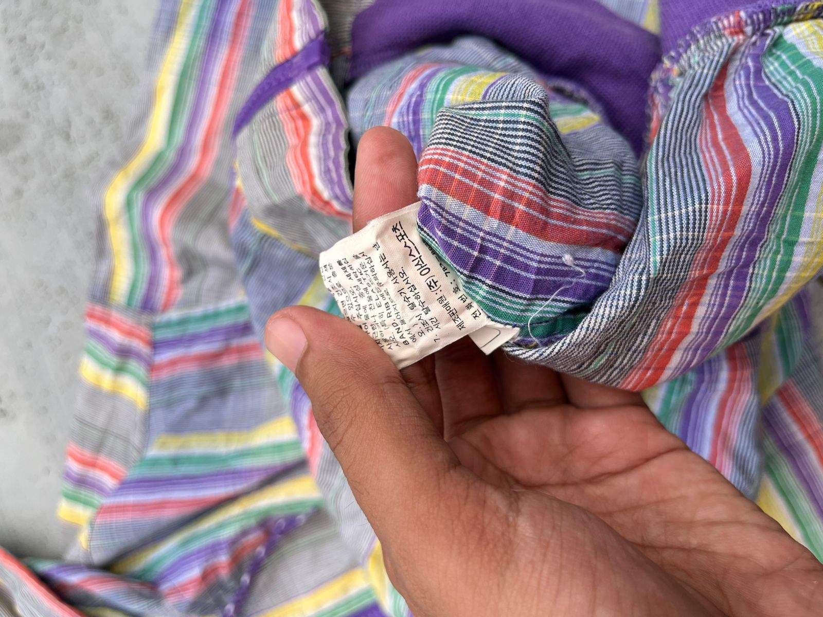Asics Vintage Asics Rainbow Stripped Jacket Size US S / EU 44-46 / 1 - 2 Thumbnail
