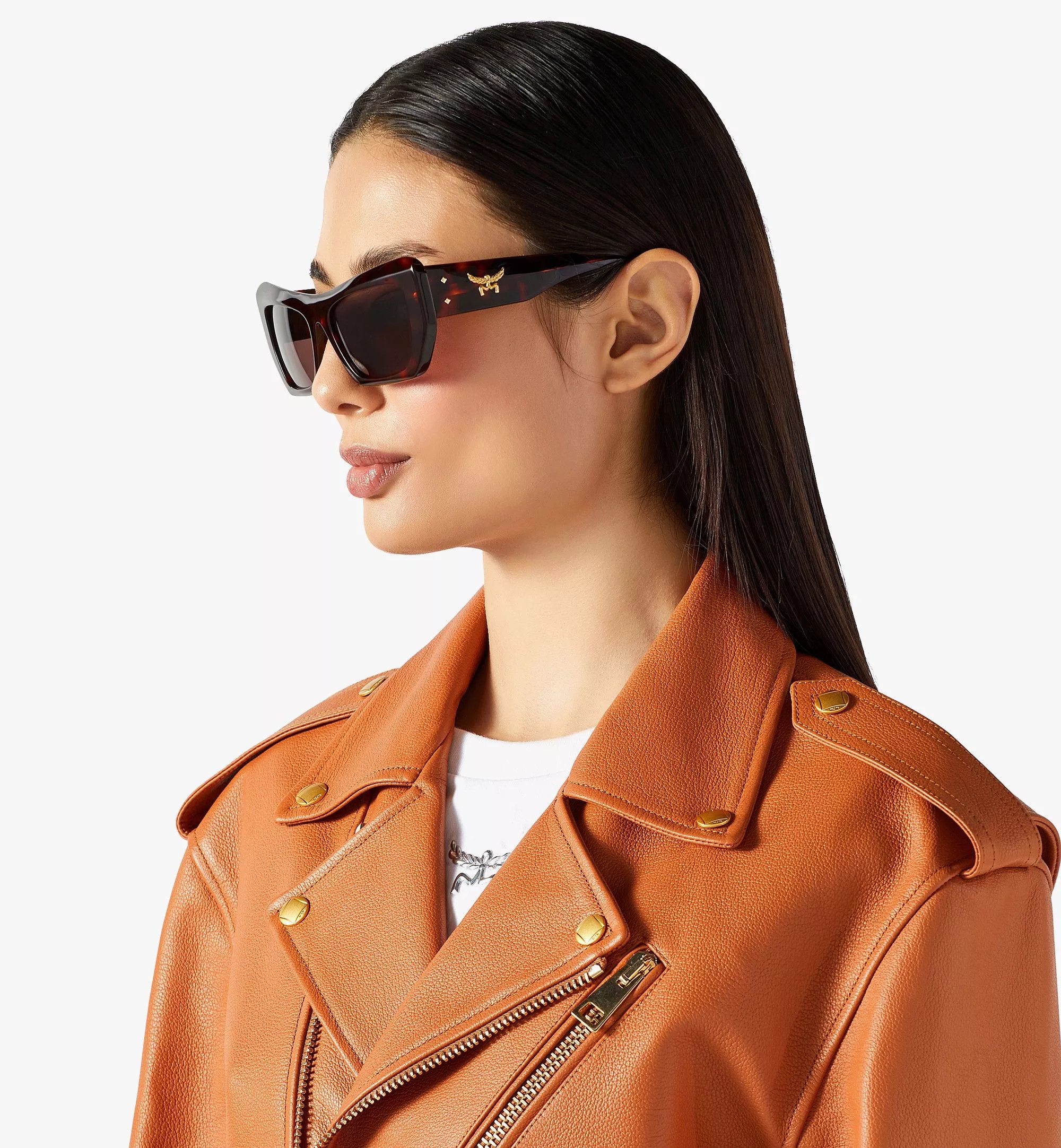 MCM o1mt1gz0825 Size: OS / Unisex Sunglasses in Havana Size ONE SIZE - 2 Thumbnail