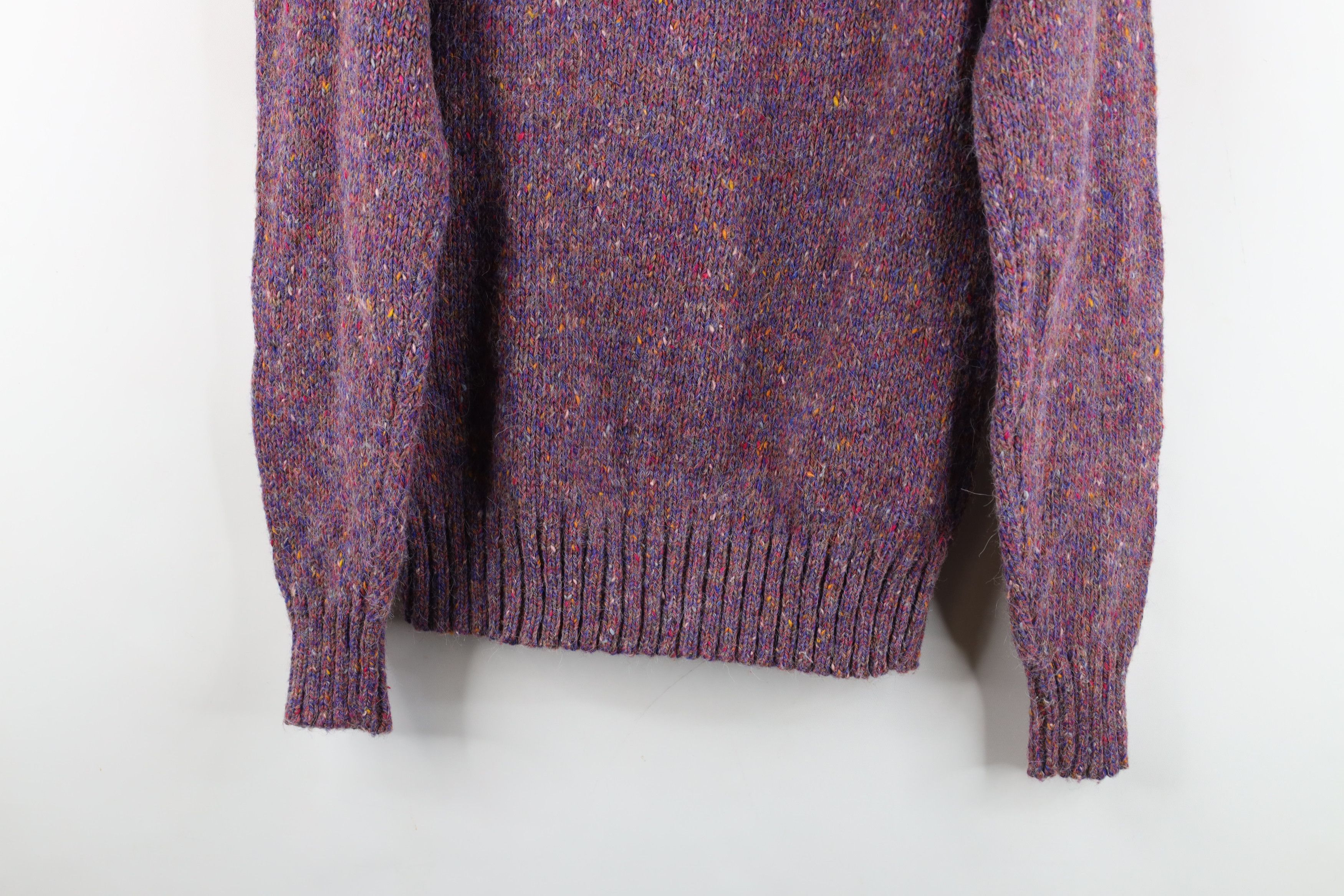 Vintage Vintage 90s Streetwear Wool Blend Knit Mock Neck Sweater Size M / US 6-8 / IT 42-44 - 11 Thumbnail