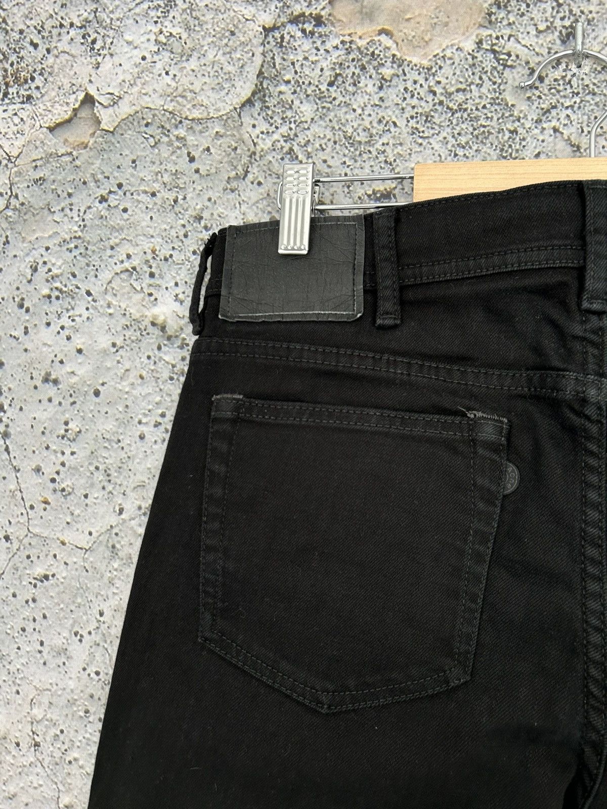 Acne Studios Acne Studios North Stay Black Designer Denim Pants Rare Size US 32 / EU 48 - 6 Thumbnail