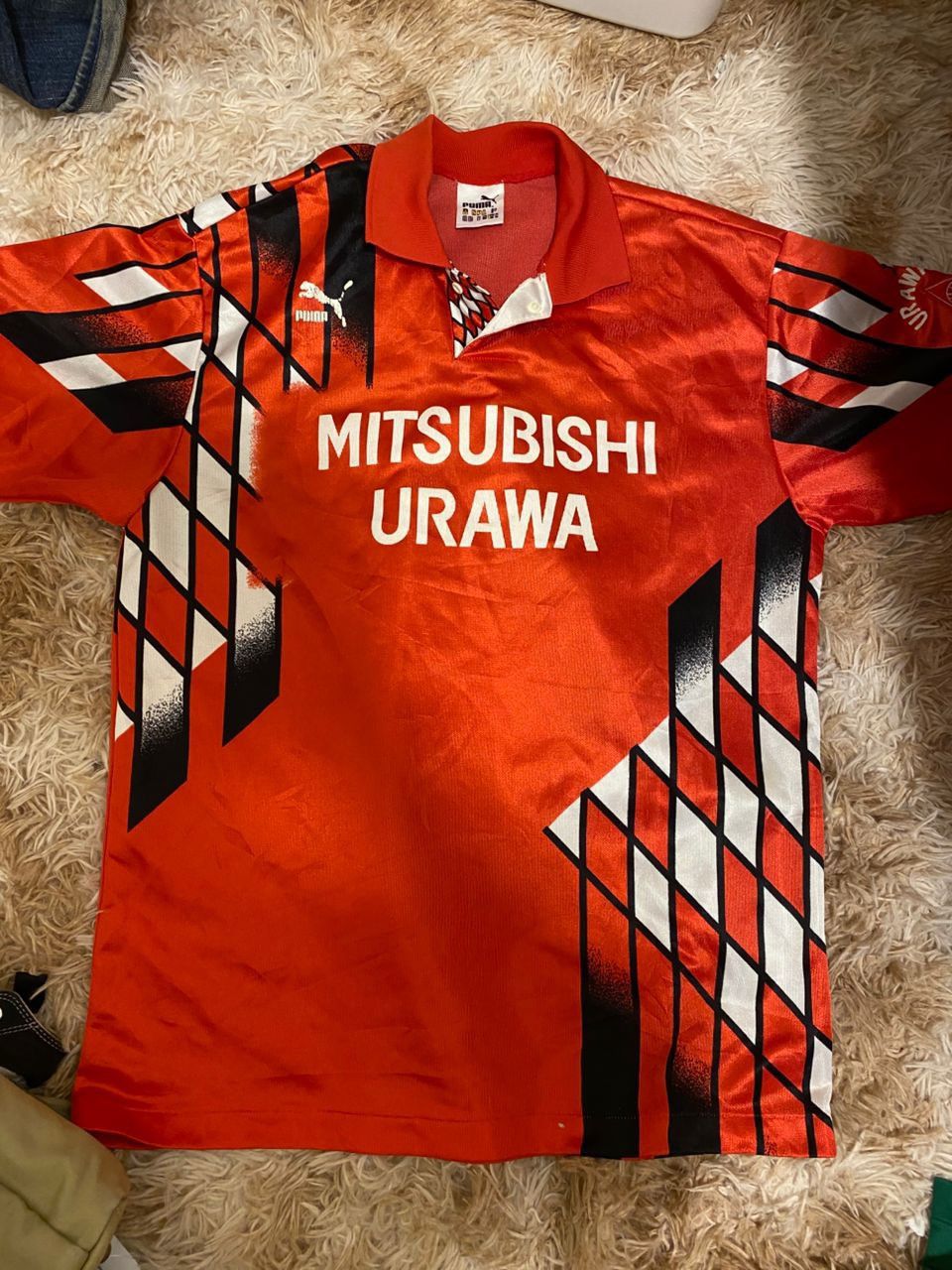 Puma Vintage 90s Puma Urawa Red Diamonds J.League Jersey Size US L / EU 52-54 / 3 - 1 Thumbnail