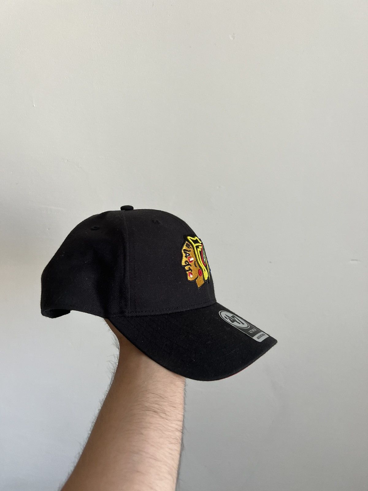 47 Brand × New Era New Era 47 cap Chicago Blackhawks baseball Size ONE SIZE - 3 Thumbnail