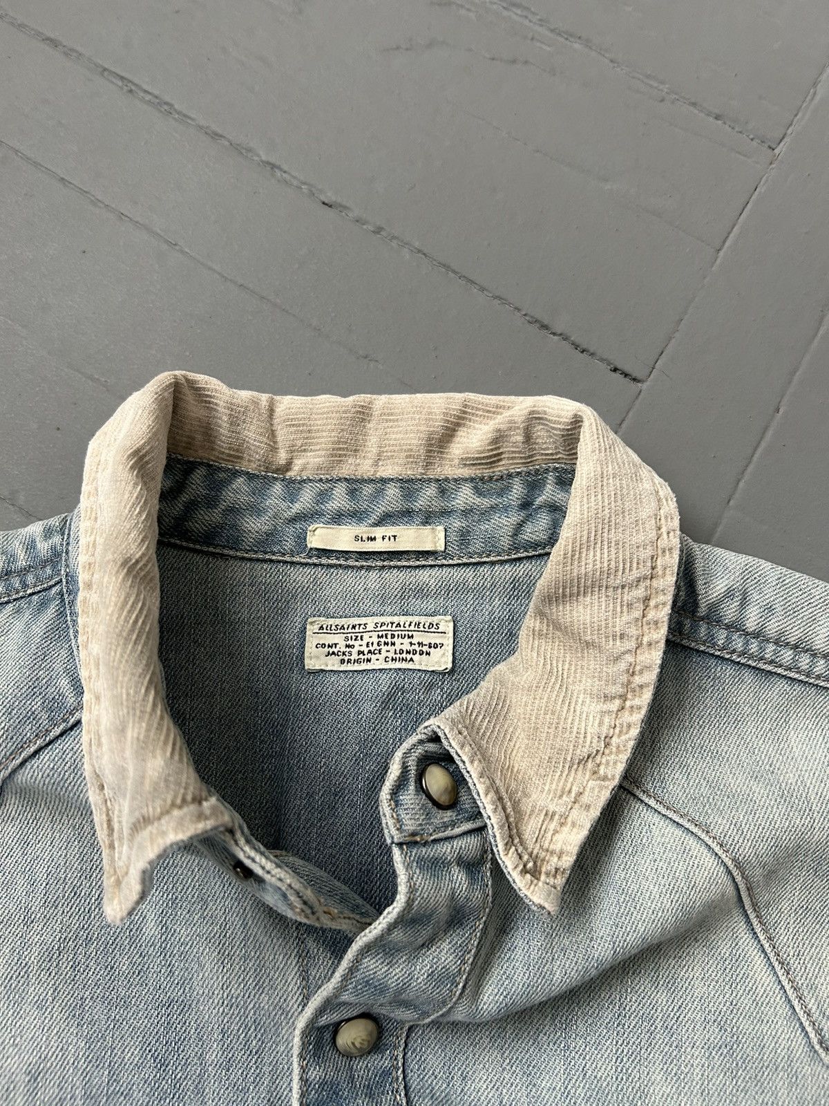 Allsaints All saints premium denim shirt Size US M / EU 48-50 / 2 - 5 Thumbnail