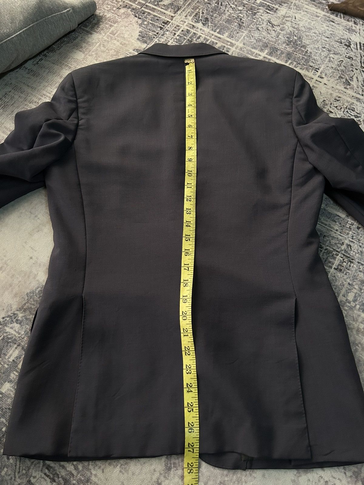 Balenciaga Balenciaga Iconic Button Logo Blazer Size 38R - 15 Thumbnail