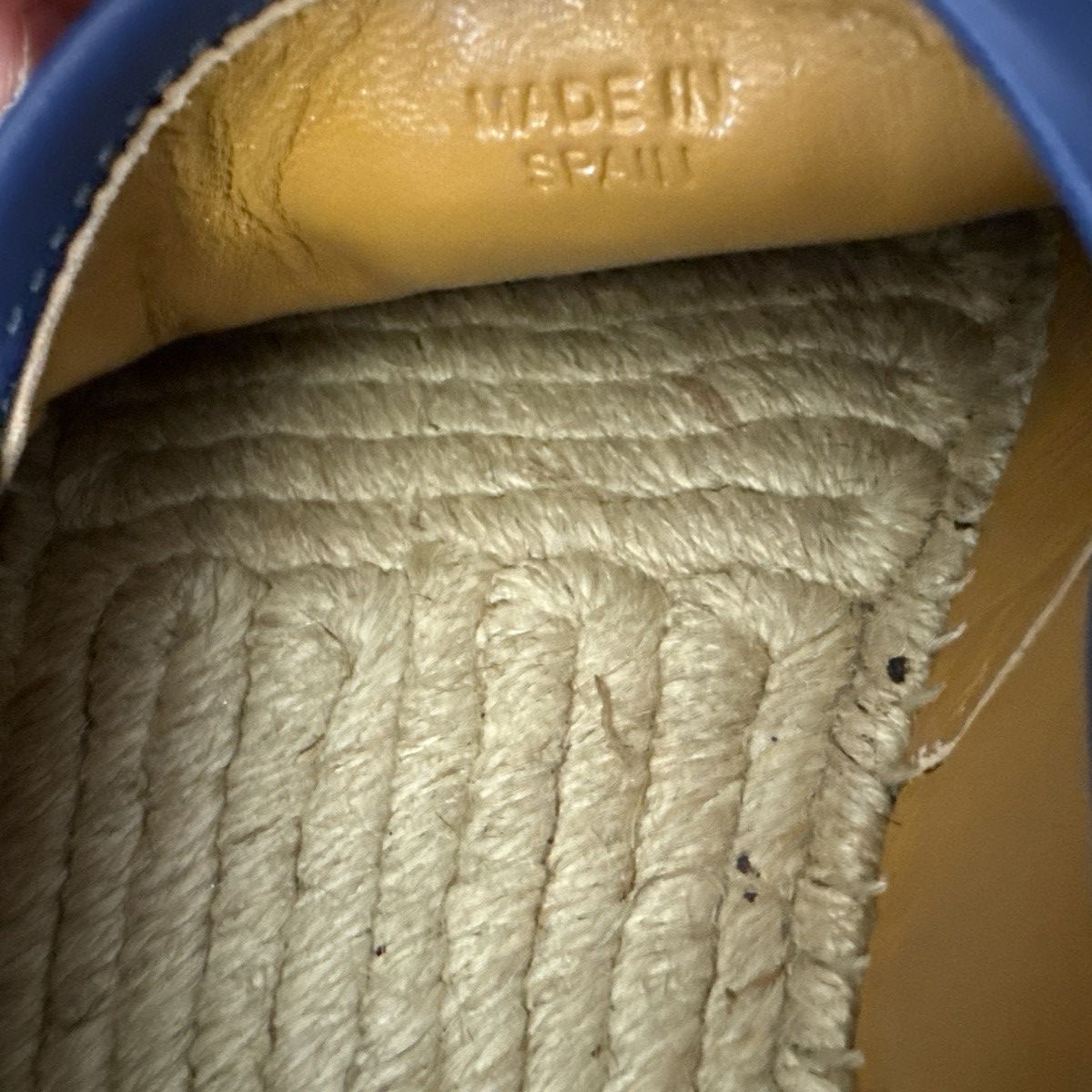 Gucci New Gucci Microguccissima Mens Leather Espadrilles sz G11 Size US 11.5 / EU 44-45 - 3 Thumbnail