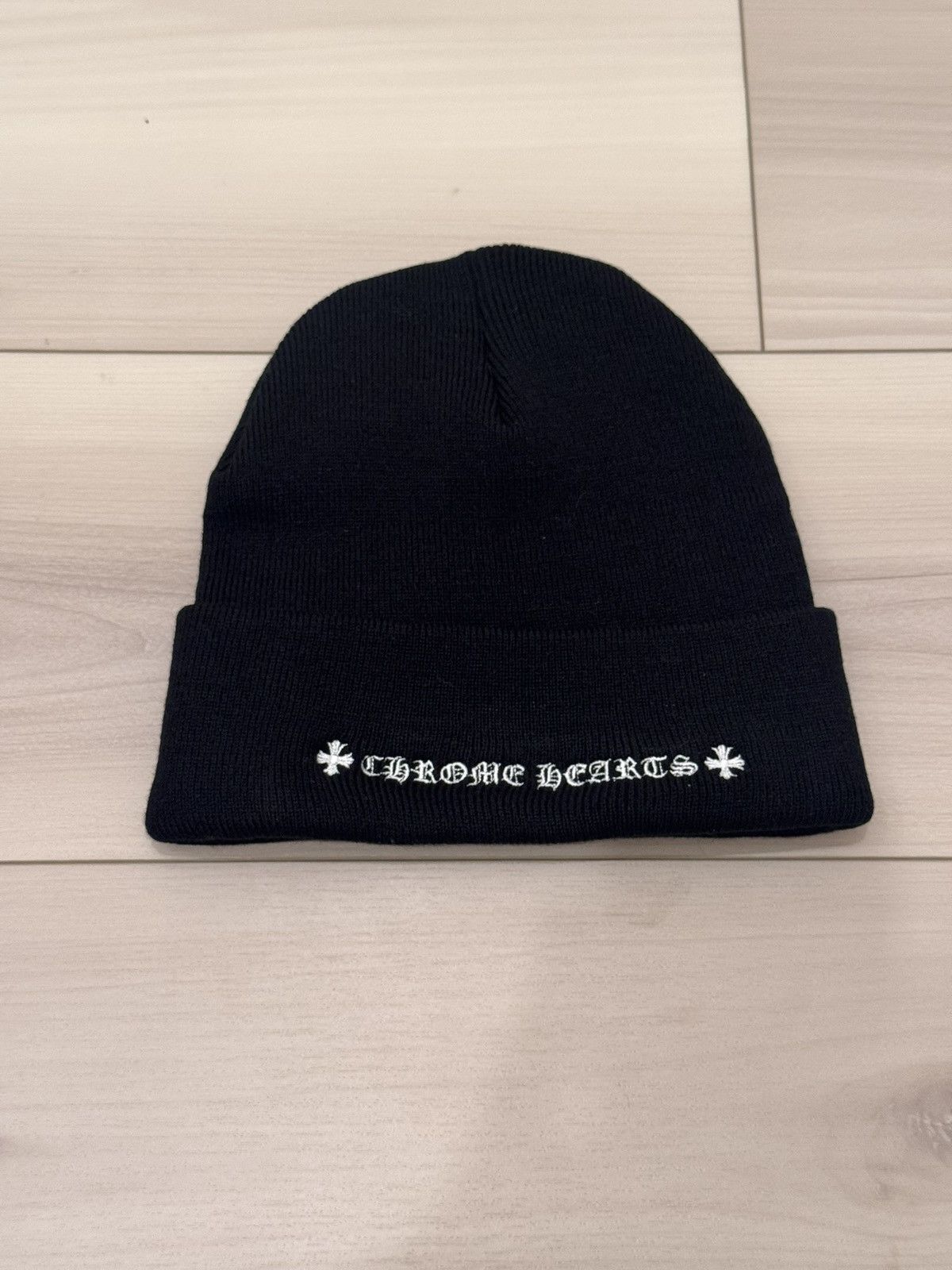 Chrome Hearts Chrome Hearts CH logo beanie Size ONE SIZE - 2 Thumbnail
