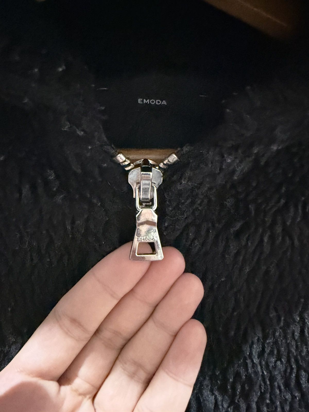 Japanese Brand Emoda Bored Docking MA-1 Faux Sherling Panel Hooded Jaxket Size US XL / EU 56 / 4 - 12 Thumbnail