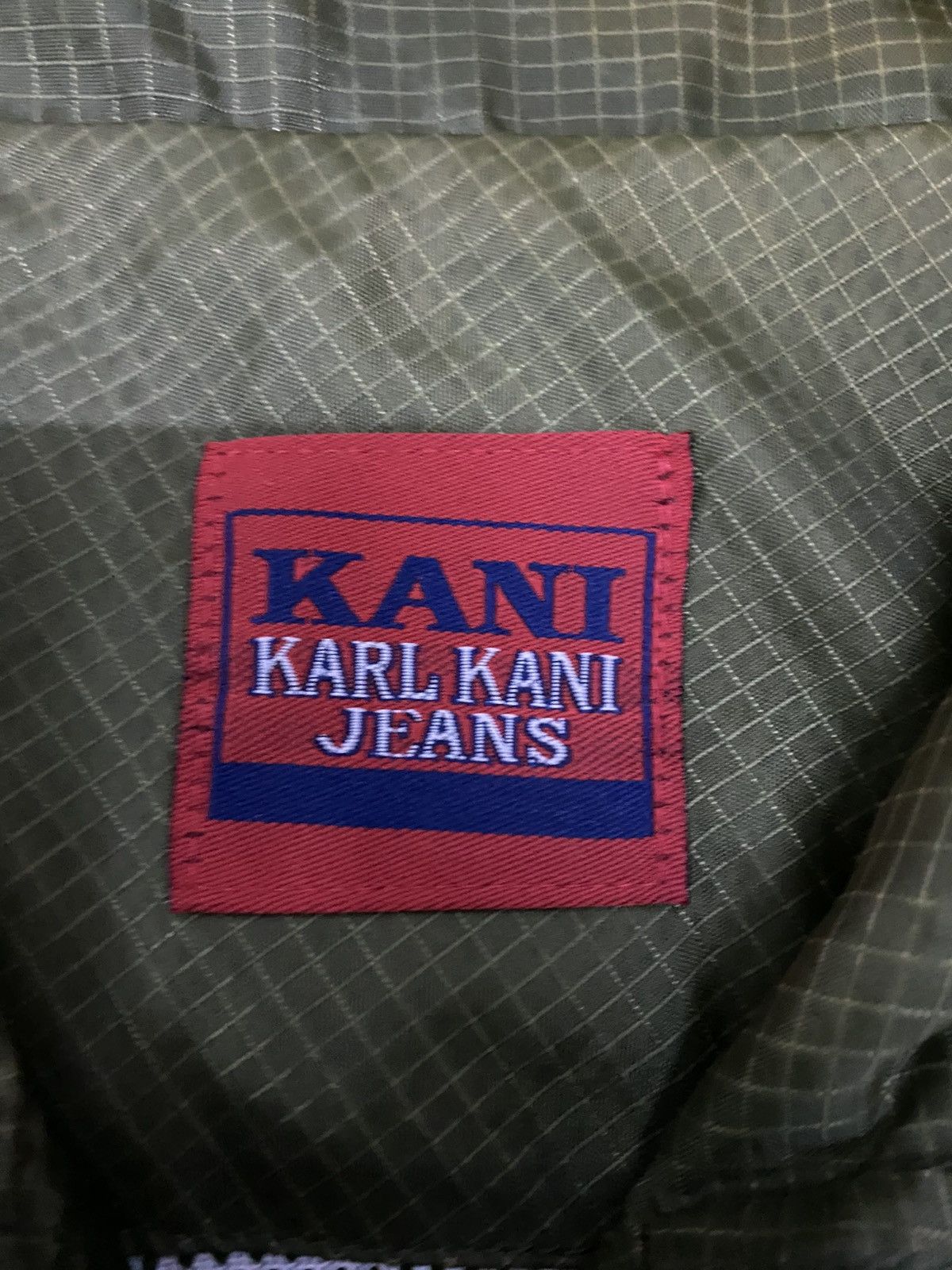 Karl Kani Karl Kani big logo light jacket Size US XL / EU 56 / 4 - 7 Thumbnail