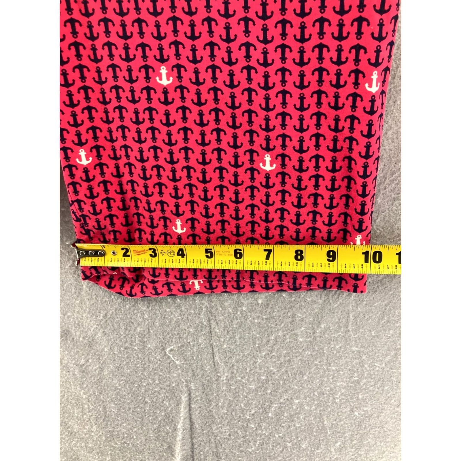 Talbots Talbots Pink Bermuda Shorts Womens 10 Beach Travel Sailboats Pattern Solid Mid Rise Comfort Size 32" / US 10 / IT 46 - 6 Thumbnail