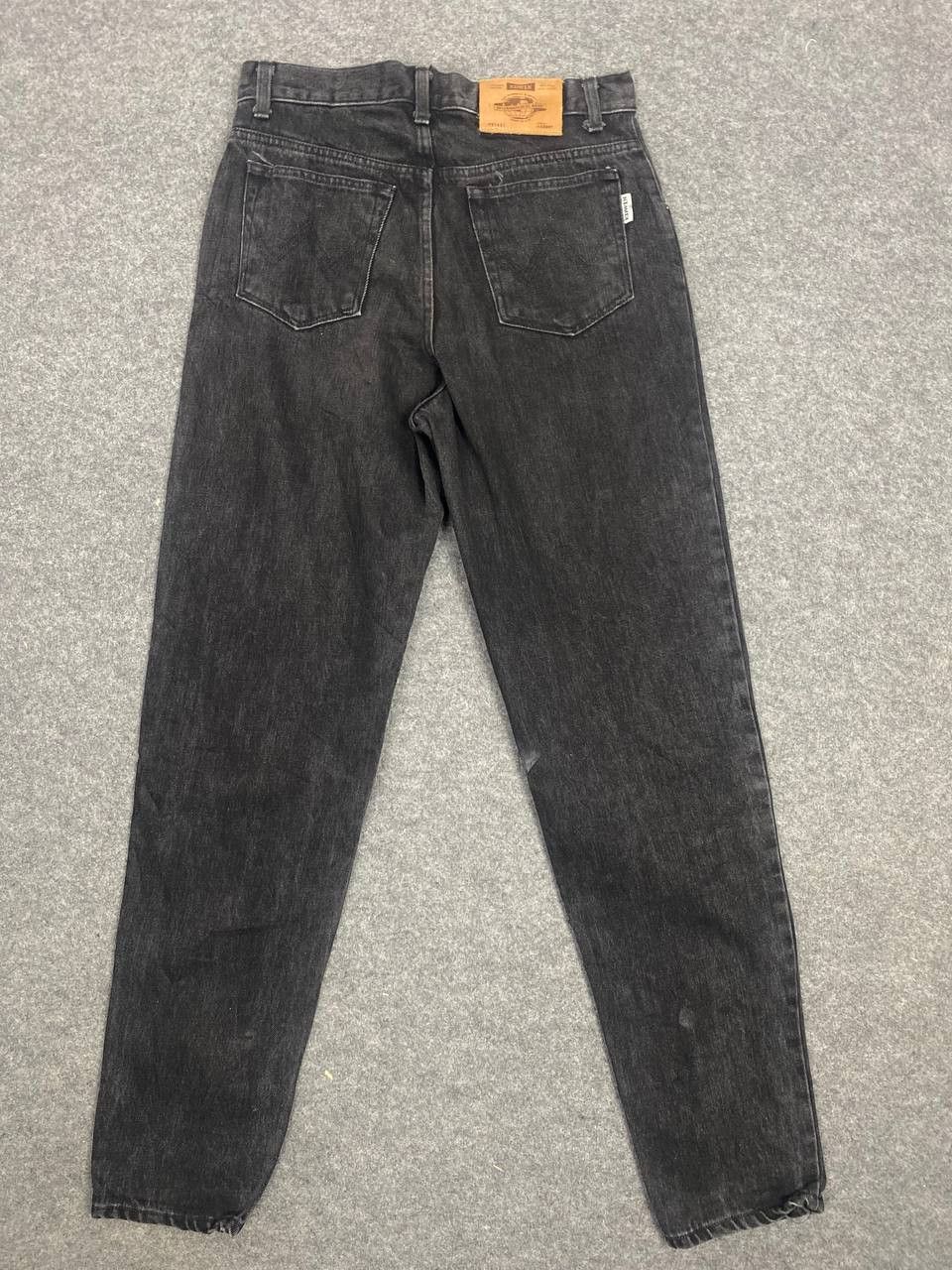Edwin vintage edwin black distressed denim Size US 31 - 1 Thumbnail
