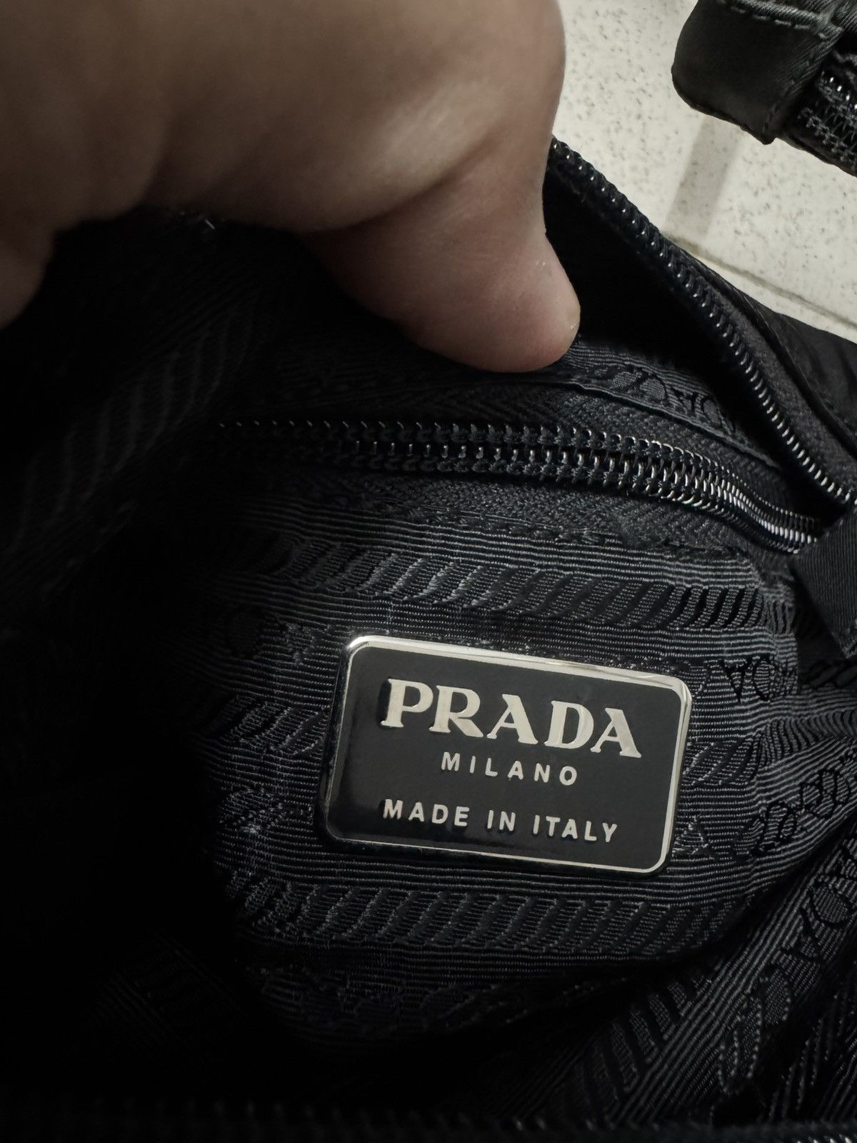 Prada PRADA TESSUTO NYLON HANDBAG SHOULDER BAG Size ONE SIZE - 7 Thumbnail