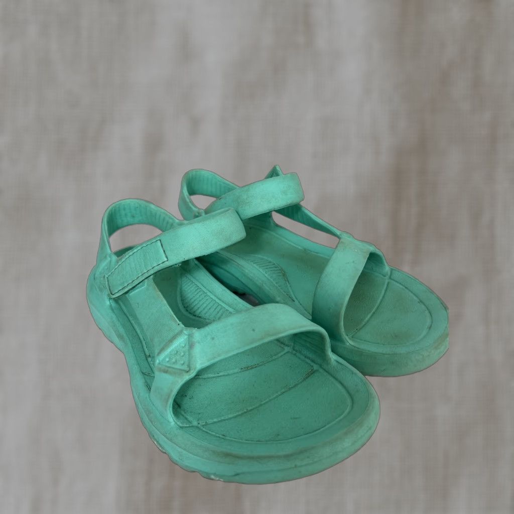 Teva Teva Womens Hurricane Drift Sandal Sports Sandal Ankle Strap Teal Green Size 7 Womens Shoes Size US 7 / IT 37 - 1 Thumbnail