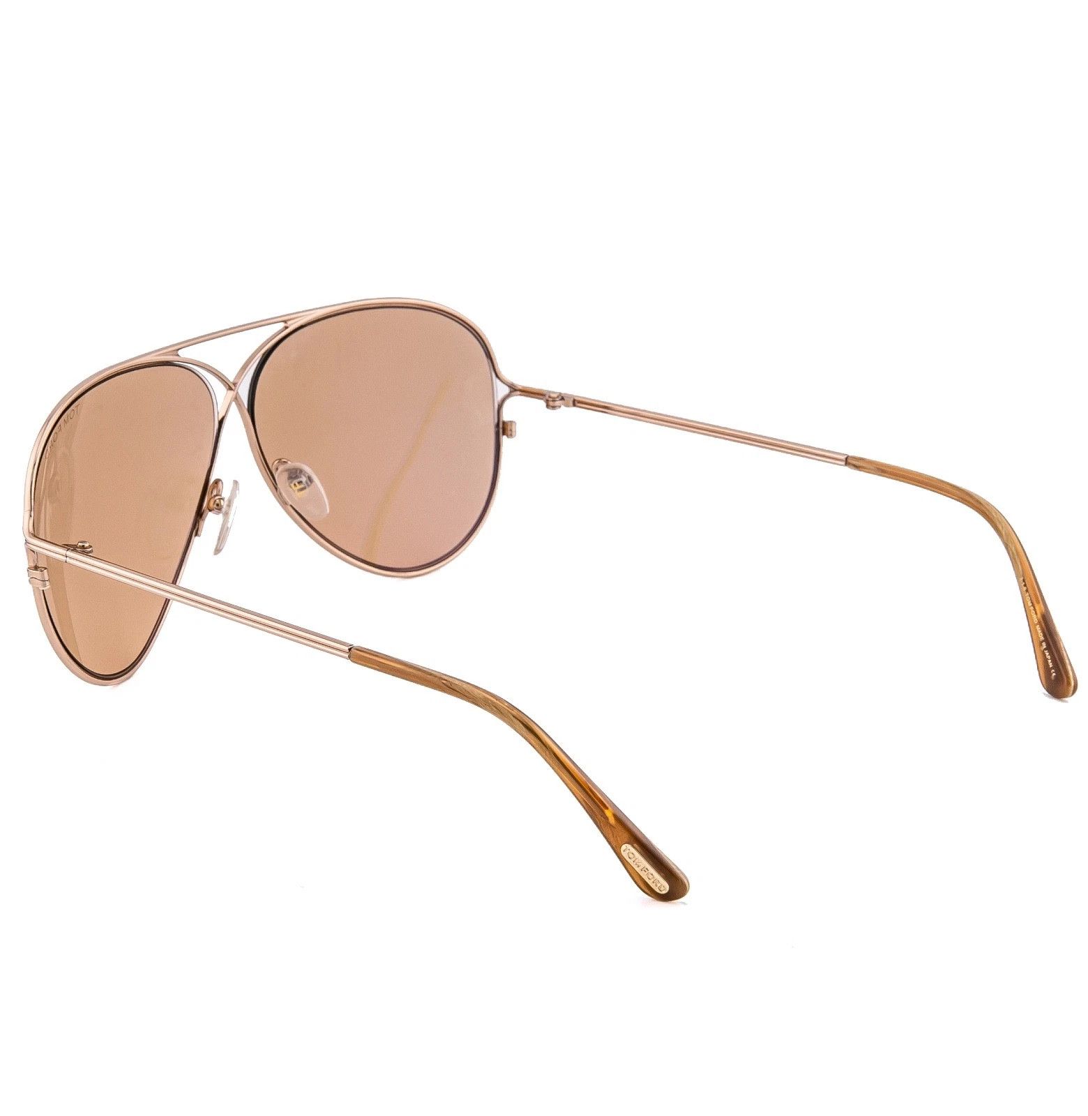 Tom Ford TOM FORD TOM N4 28E Rose Gold Sunglasses FT0488 0488 Size ONE SIZE - 5 Thumbnail