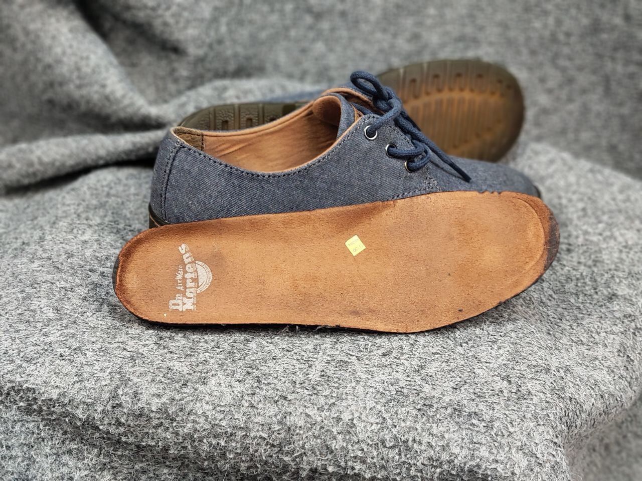 Dr. Martens Dr. Martens Delray Canvas Dark Classic Shoes Oxford Boots Size US 6.5 / EU 39-40 - 16 Thumbnail
