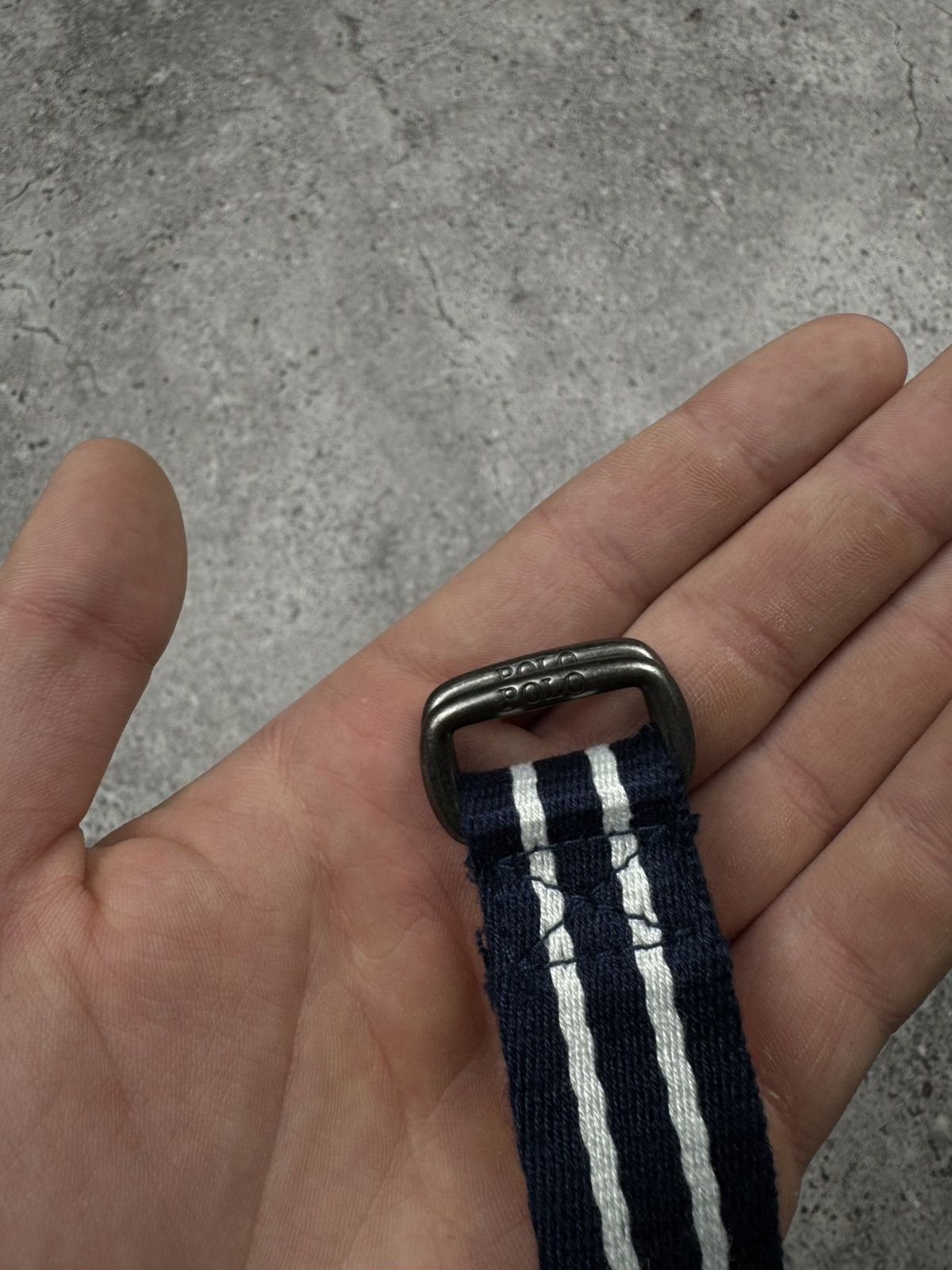 Polo Ralph Lauren KIDS POLO RALPH LAUREN STRIPED Y2K BELT LENGHT 62 cm Size ONE SIZE - 2 Thumbnail