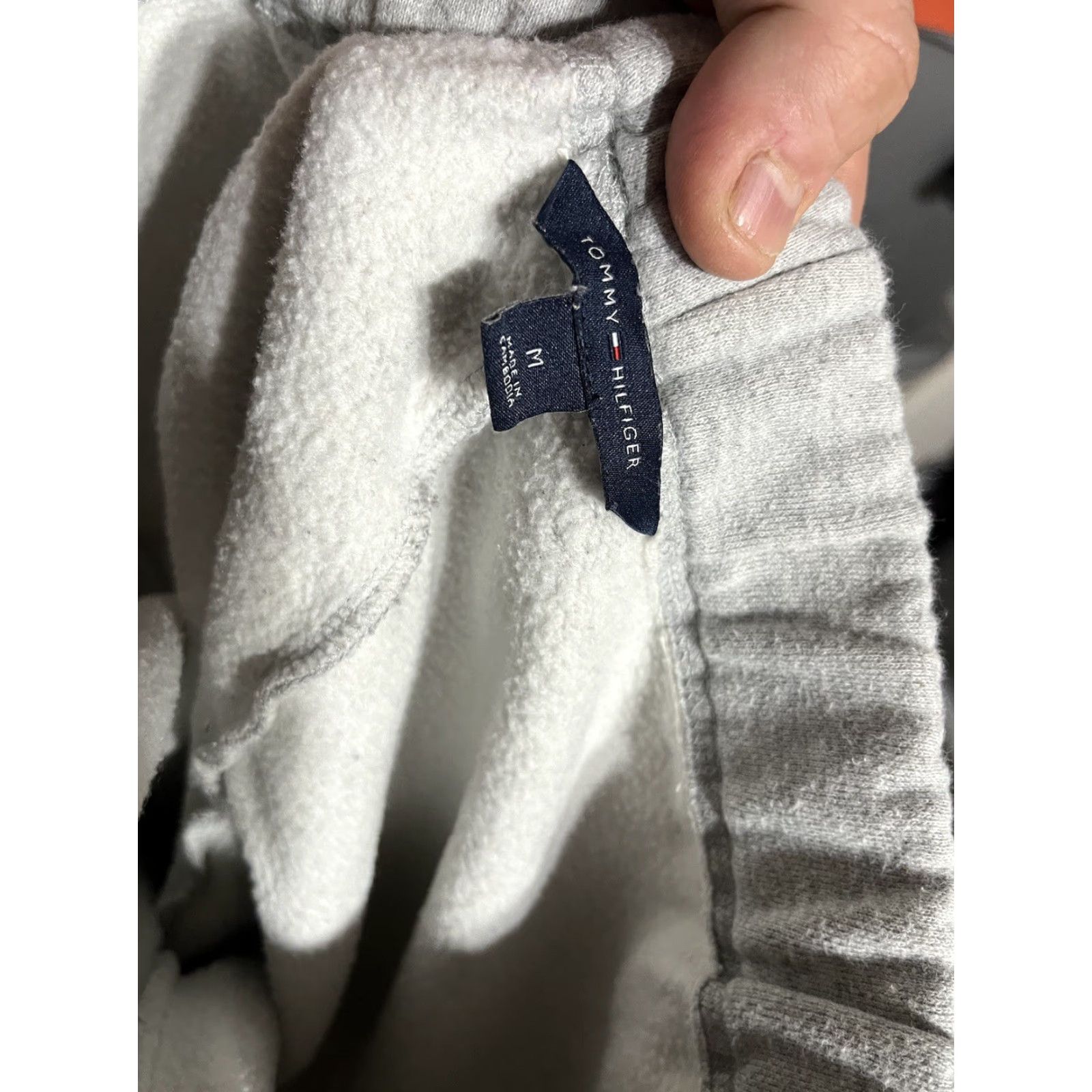 Tommy Hilfiger Tommy Hilfiger Sweatpants Women M Gray Drawstring Joggers Knit Casual Sports Modern Tapered Inseam See Images Size 32" / US 10 / IT 46 - 5 Thumbnail