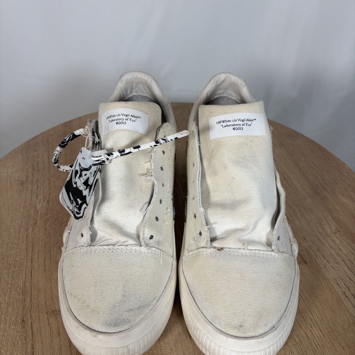 Off-White OFF-WHITE Vulc Low Eco Canvas USED EU41 Size US 8 / EU 41 - 3 Thumbnail
