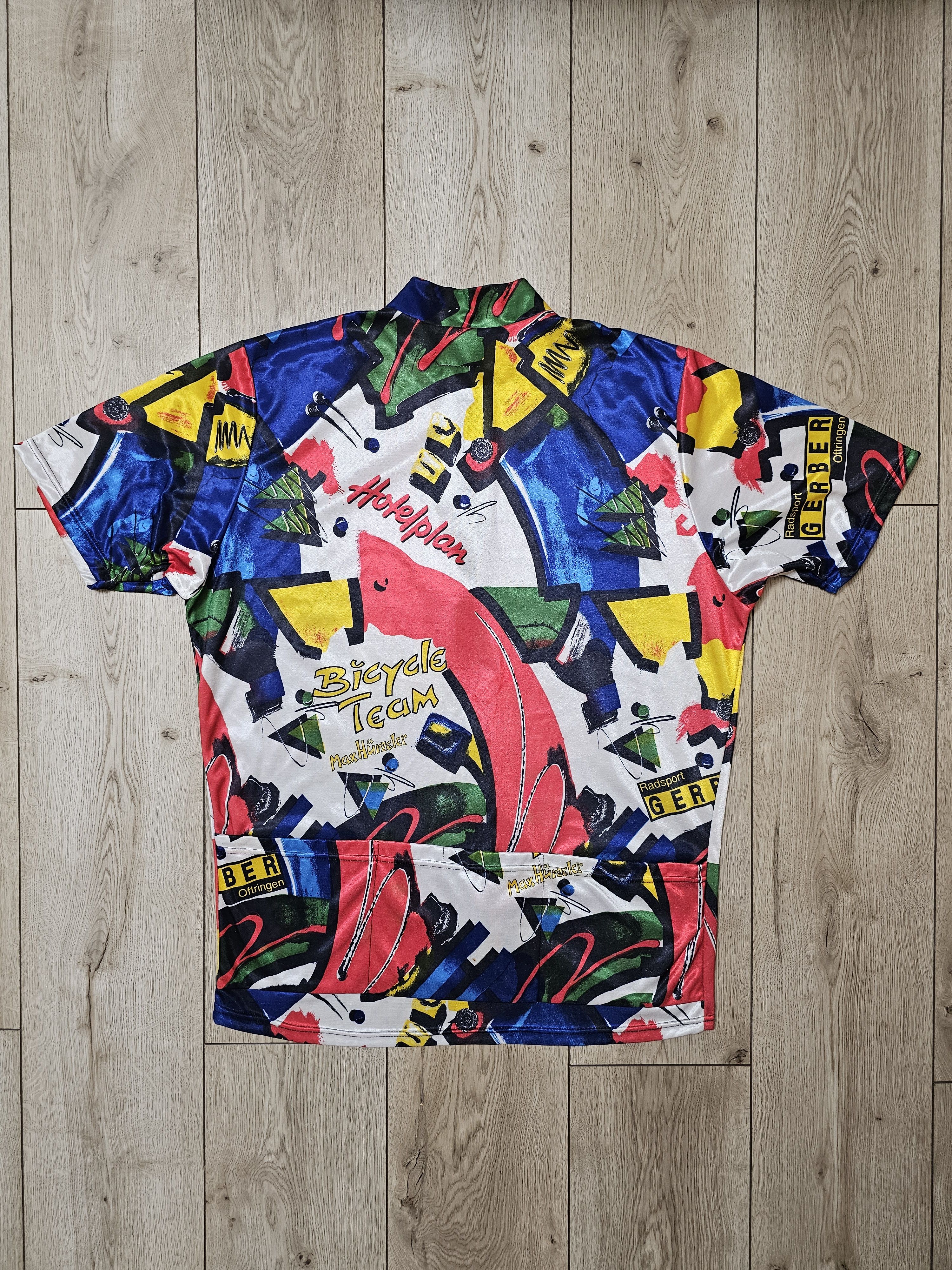 All Sport VINTAGE MAX HURZELER CYCLING TEAM JERSEY BICYCLE TEAM MAX Size US XXL / EU 58 / 5 - 2 Thumbnail