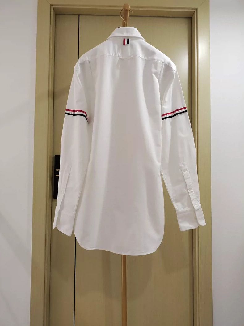 Thom Browne Thom Browne Classic striped white shirt 2503-Nextarrow Size US S / EU 44-46 / 1 - 2 Thumbnail