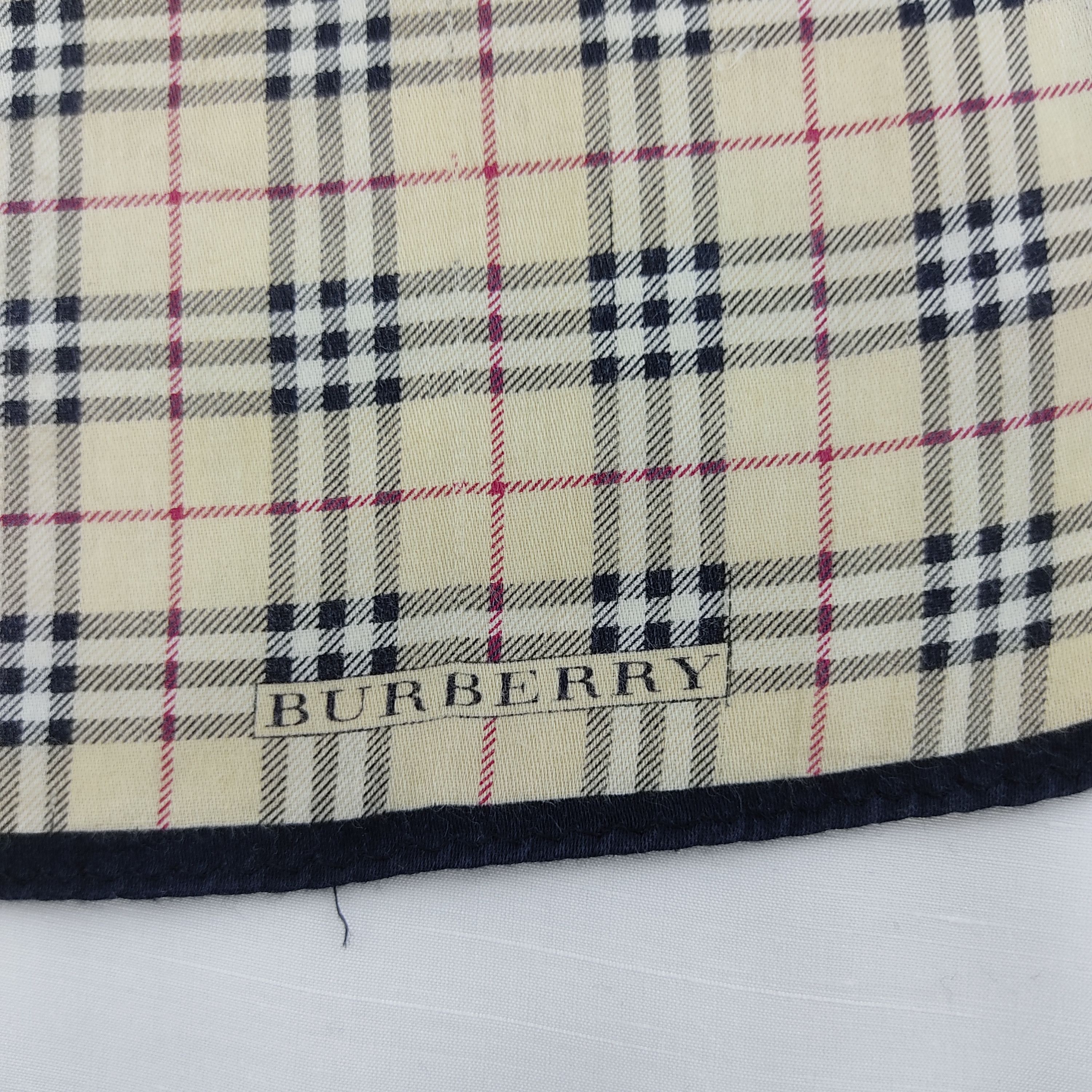 Burberry Vintage Burberry Handkerchief Neckerchief H009E Size ONE SIZE - 5 Thumbnail