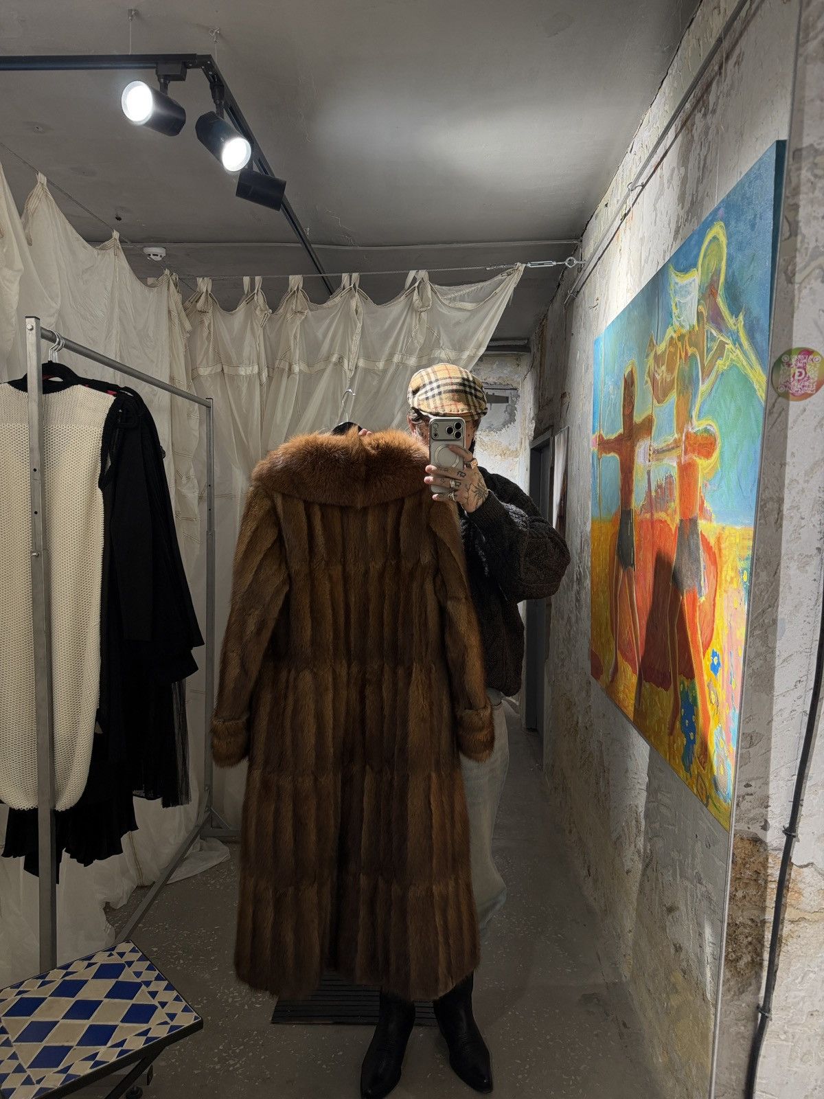 Vintage vintage luxury fur coat Size M / US 6-8 / IT 42-44 - 5 Thumbnail