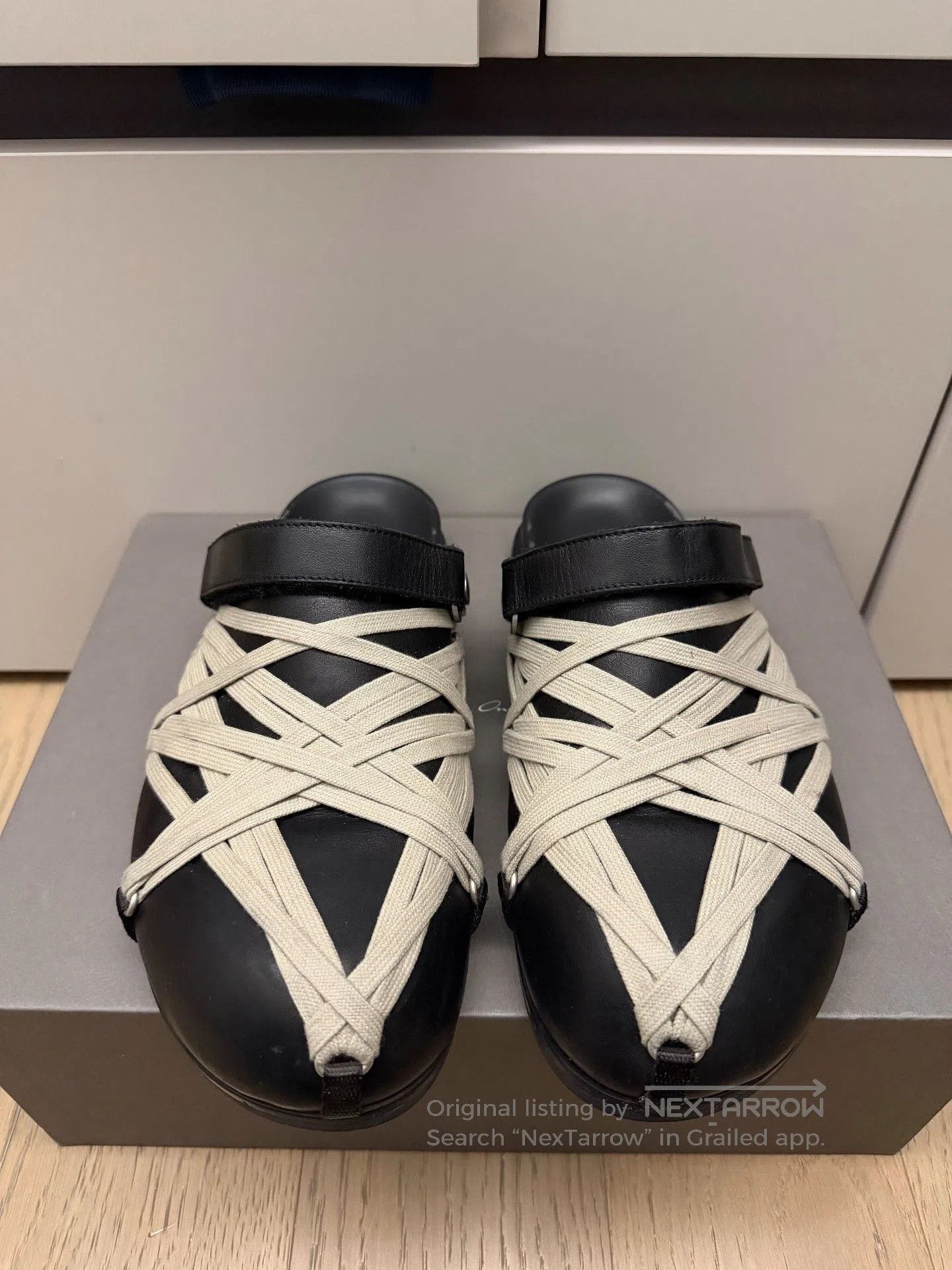 Rick Owens Rick Owens Birkenstock-style Leather Sandals. Size US 9 / EU 42 - 2 Thumbnail