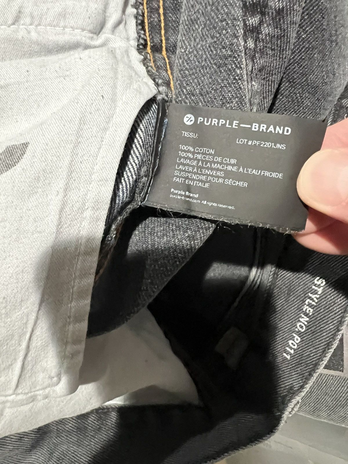 Purple Brand Purple Brand Jeans Mens Straight Italy $500 Size 32/32 Size US 32 / EU 48 - 9 Thumbnail