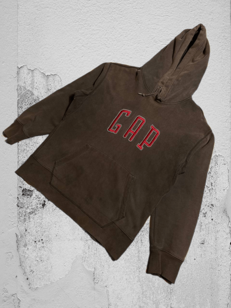 Gap × Japanese Brand Vintage GAP big logo Faded y2k hoodie Size US L / EU 52-54 / 3 - 1 Thumbnail