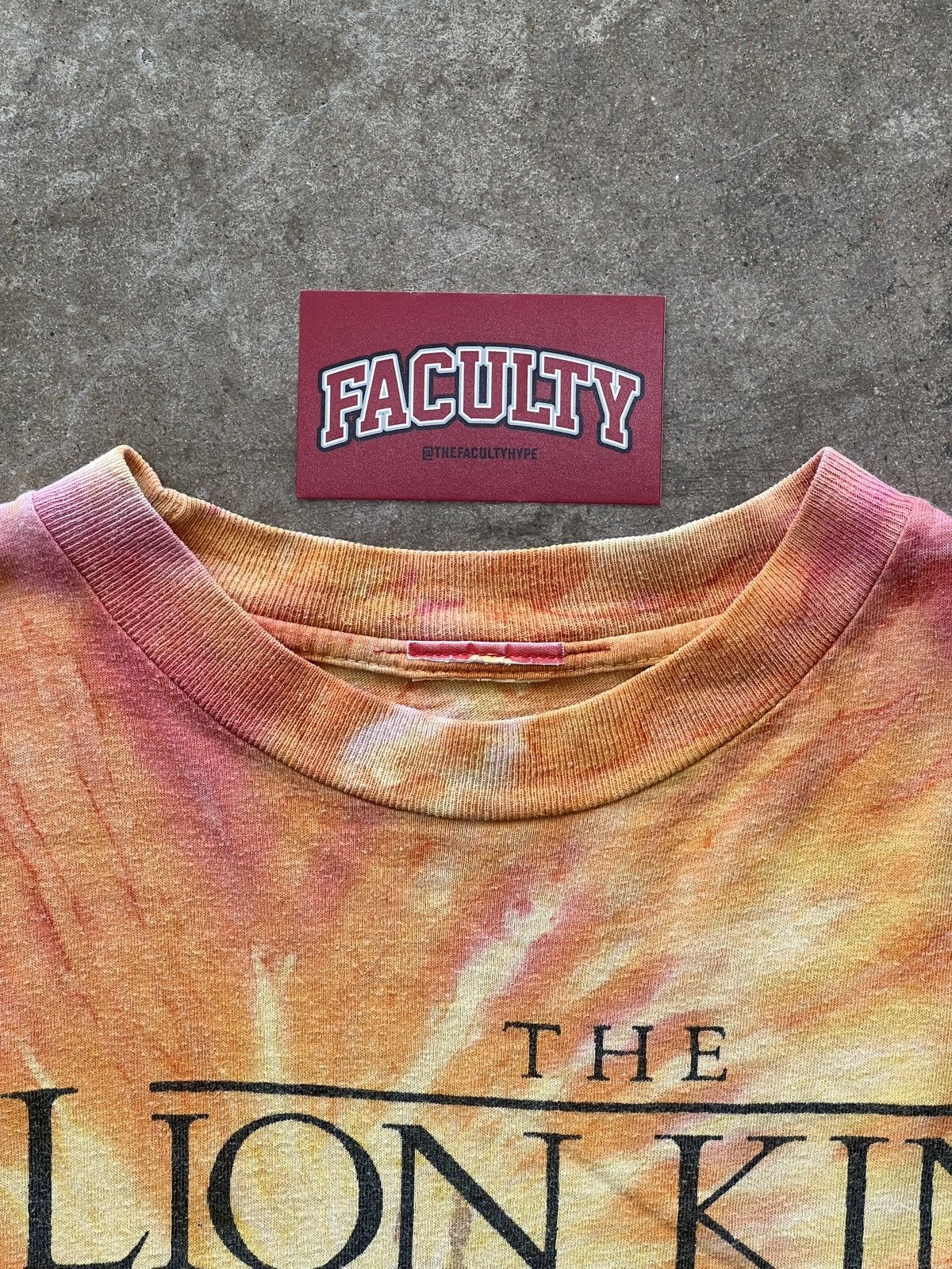Disney Vintage 90s Disney The Lion King Tie Dye Tee XXL Size US XXL / EU 58 / 5 - 3 Thumbnail