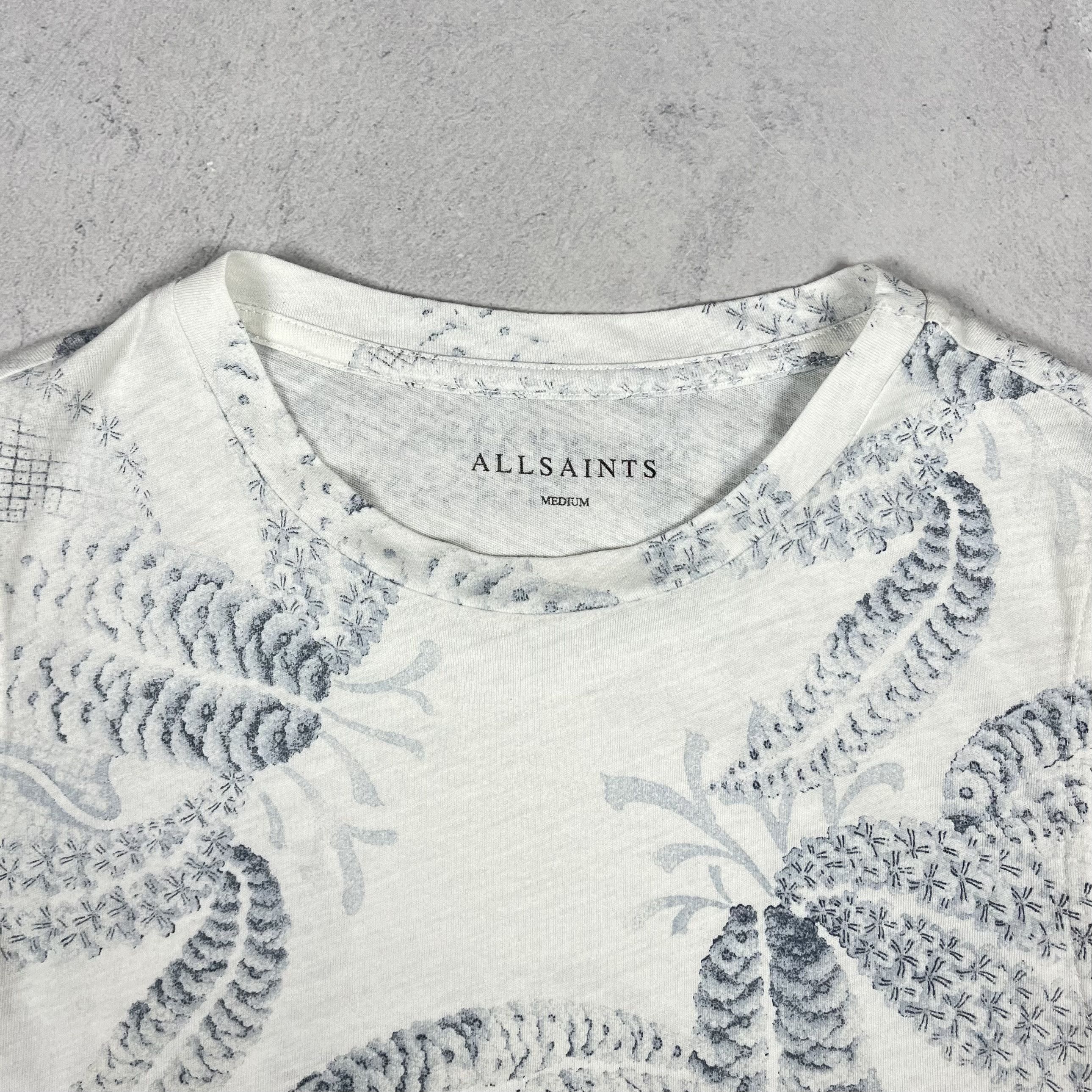 Allsaints Designer AllSaints Fuji Eli Floral Ladies Tank-Top Sleveless Size M / US 6-8 / IT 42-44 - 10 Thumbnail