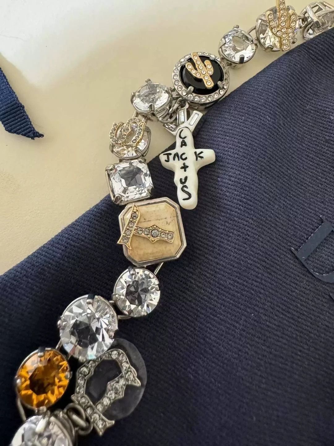 Dior Dior Travis Scott Multi-Gem Necklace Size ONE SIZE - 2 Thumbnail