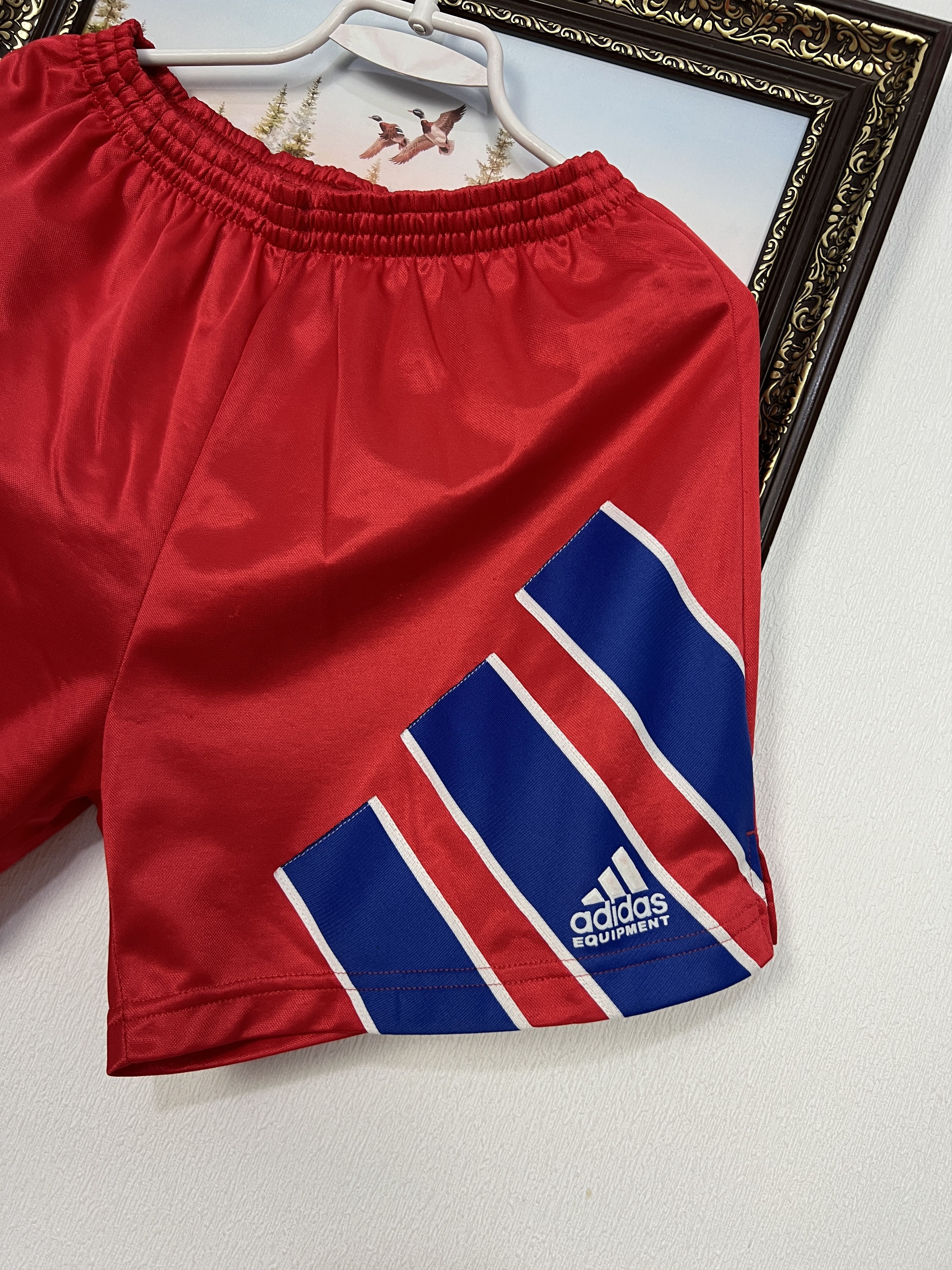 Adidas Vintage 90's Adidas Bayern Munich Football Shorts Soccer M Size US 32 / EU 48 - 2 Thumbnail