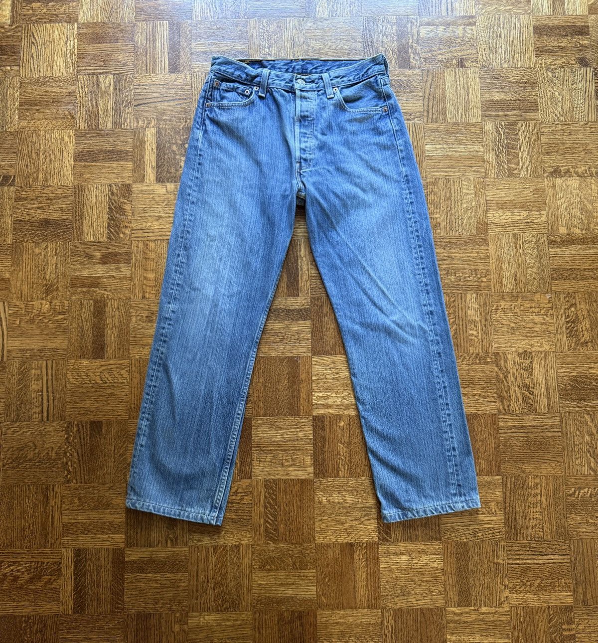 Levi's Vintage Levi's 501 Distressed Denim Jeans Size US 29 - 1 Thumbnail