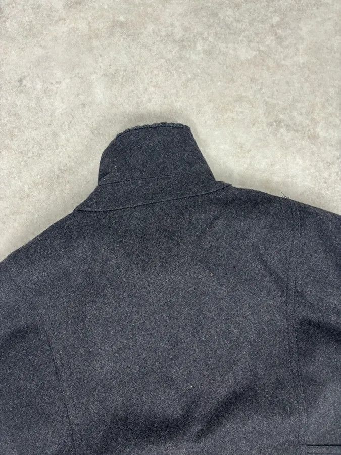 Dolce & Gabbana AW2009 Dolce & Gabbana Grey Wool Knit Collar Jacket Size US L / EU 52-54 / 3 - 6 Thumbnail