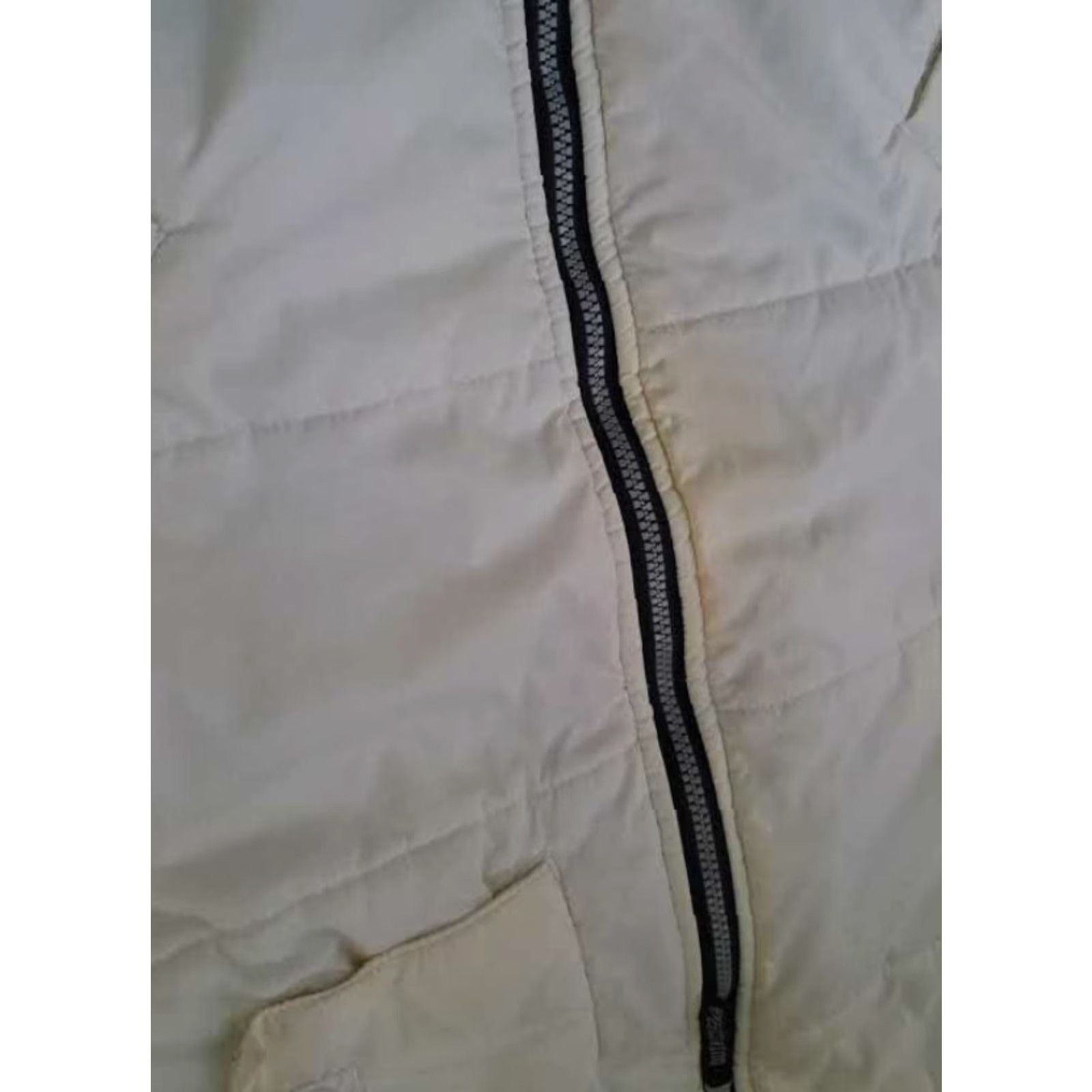 Quiksilver VINTAGE Quiksilver Vest Outer Shell Polyester Insulated Reversible White&Grey Large L Men Pattern Outdoor Size US L / EU 52-54 / 3 - 2 Thumbnail