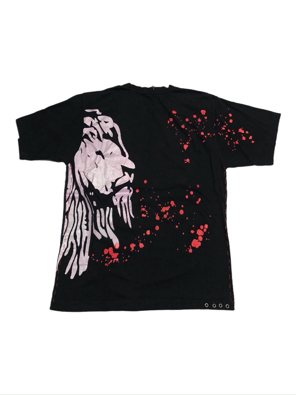 Vintage Y2K Evolution in design Lion Streetwear Grafitti Tee Size US XXL / EU 58 / 5 - 2 Thumbnail