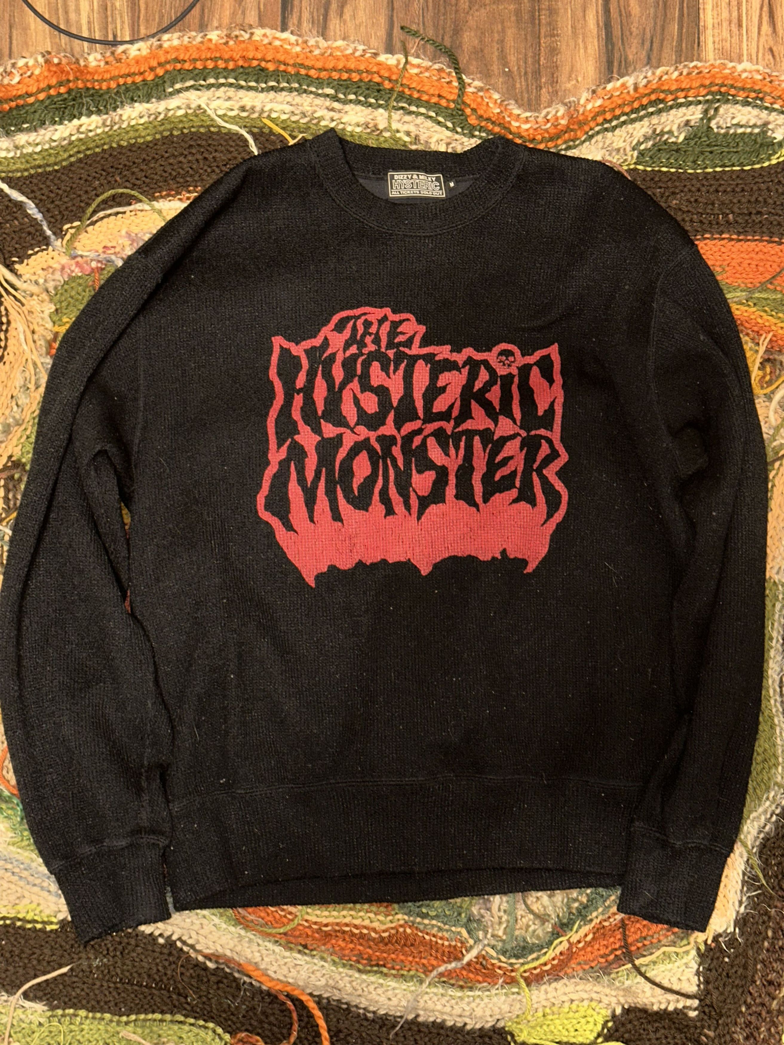 Hysteric Glamour Hysteric Glamour The Hysteric Monster Knit Sweater Size US M / EU 48-50 / 2 - 2 Thumbnail