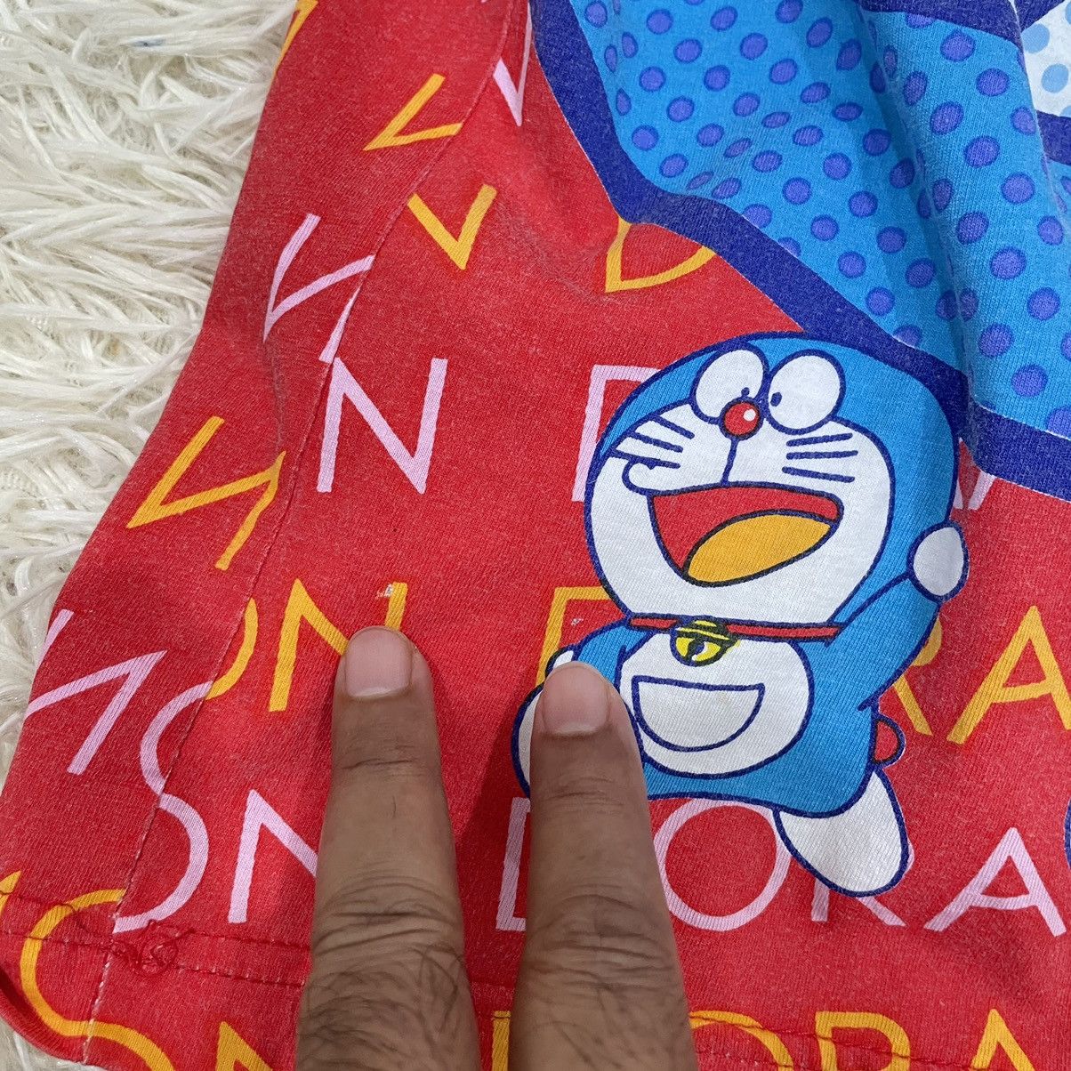 Anime Final Drop‼️ Doraemon Vintage 2000 All Over Print Size US L / EU 52-54 / 3 - 15 Thumbnail