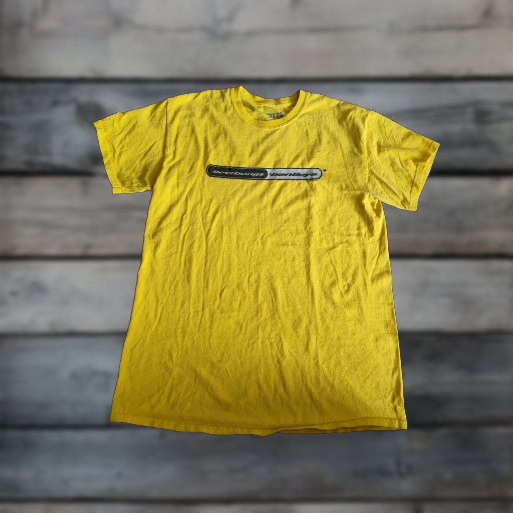 Vintage Post Malone Beerbongs & Bentleys T-Shirt Adult Medium Yellow Music Graphic Mens Size US M / EU 48-50 / 2 - 1 Thumbnail