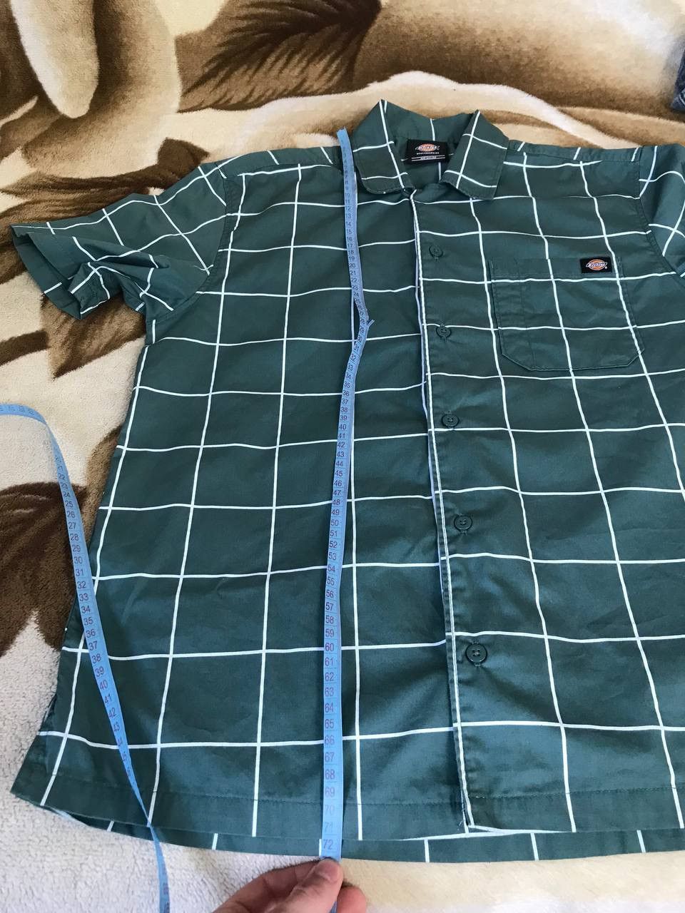 Dickies × Vintage 🔥 Dickies Vintage Nova Check Short Sleeve Button Shirt Skate Size US M / EU 48-50 / 2 - 10 Thumbnail