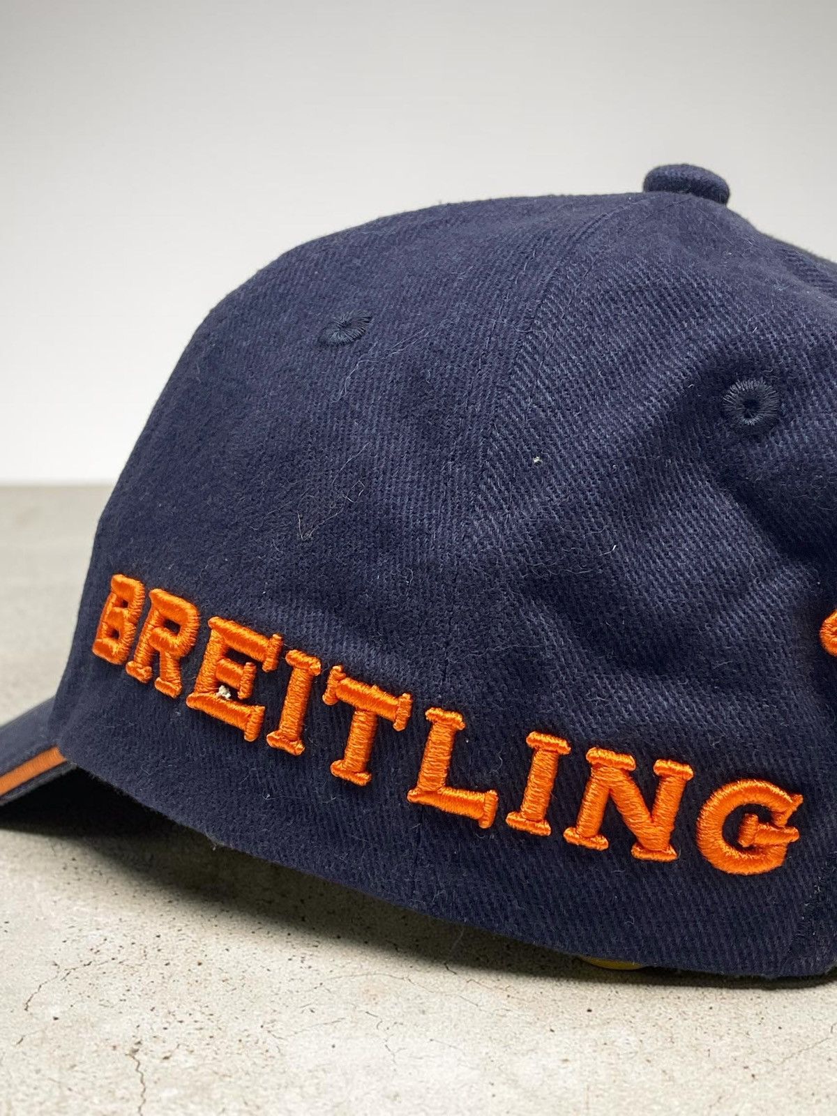 Breitling Vintage Official Breitling Cap Hat Embroidered Logo Racing Size ONE SIZE - 5 Thumbnail
