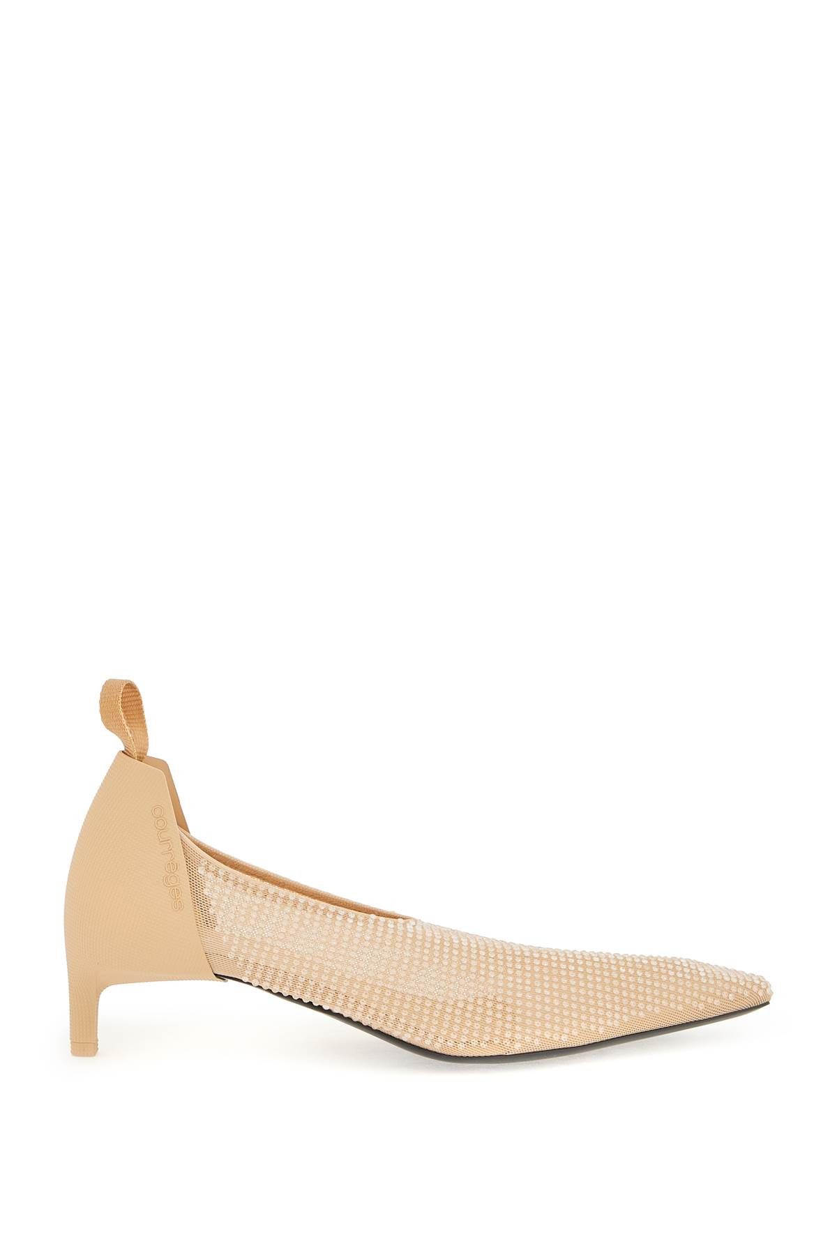 image of Courreges 'diving Crystal' Pumps Shoes in Dune, Women's (Size 6)