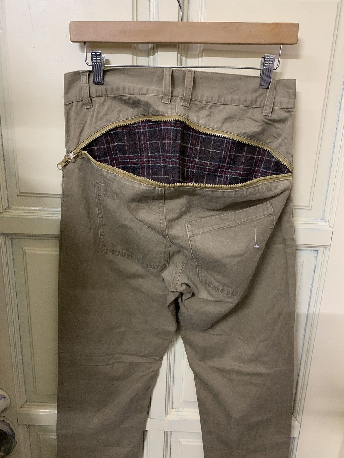 Comme des Garcons Homme Plus 💥Japanese Designer GGD Grand Global Design Zip Pant Size US 30 / EU 46 - 2 Thumbnail