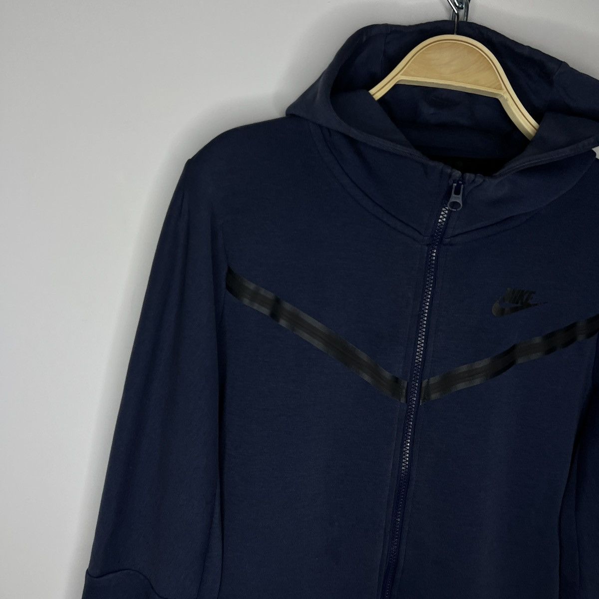 Nike Nike Tech Fleece Hoodie Dark Navy Jacket Zip Size US S / EU 44-46 / 1 - 3 Thumbnail