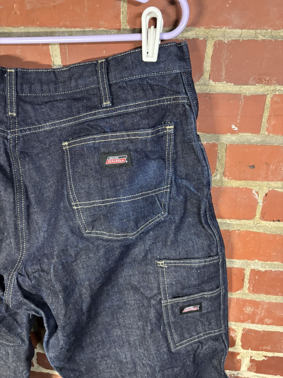 Dickies Dickies Genuine Men's Loose Fit Denim Work Shorts Size 36 Size US 36 / EU 52 - 4 Thumbnail