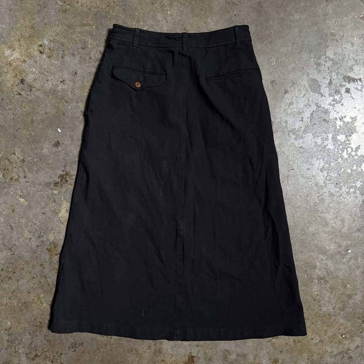 Comme des Garcons COMME DES GARÇONS SKIRT - BLACK - S Size 26" / US 2 / IT 38 - 4 Thumbnail