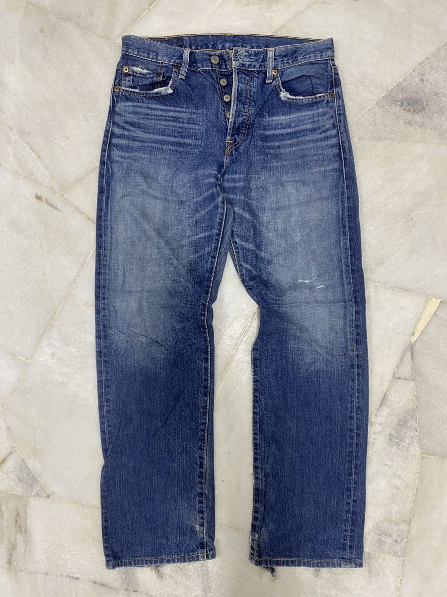 Levi's Size 30x29 Vintage Levis Distressed Jeans Faded Pants Denim Size US 30 / EU 46 - 1 Thumbnail