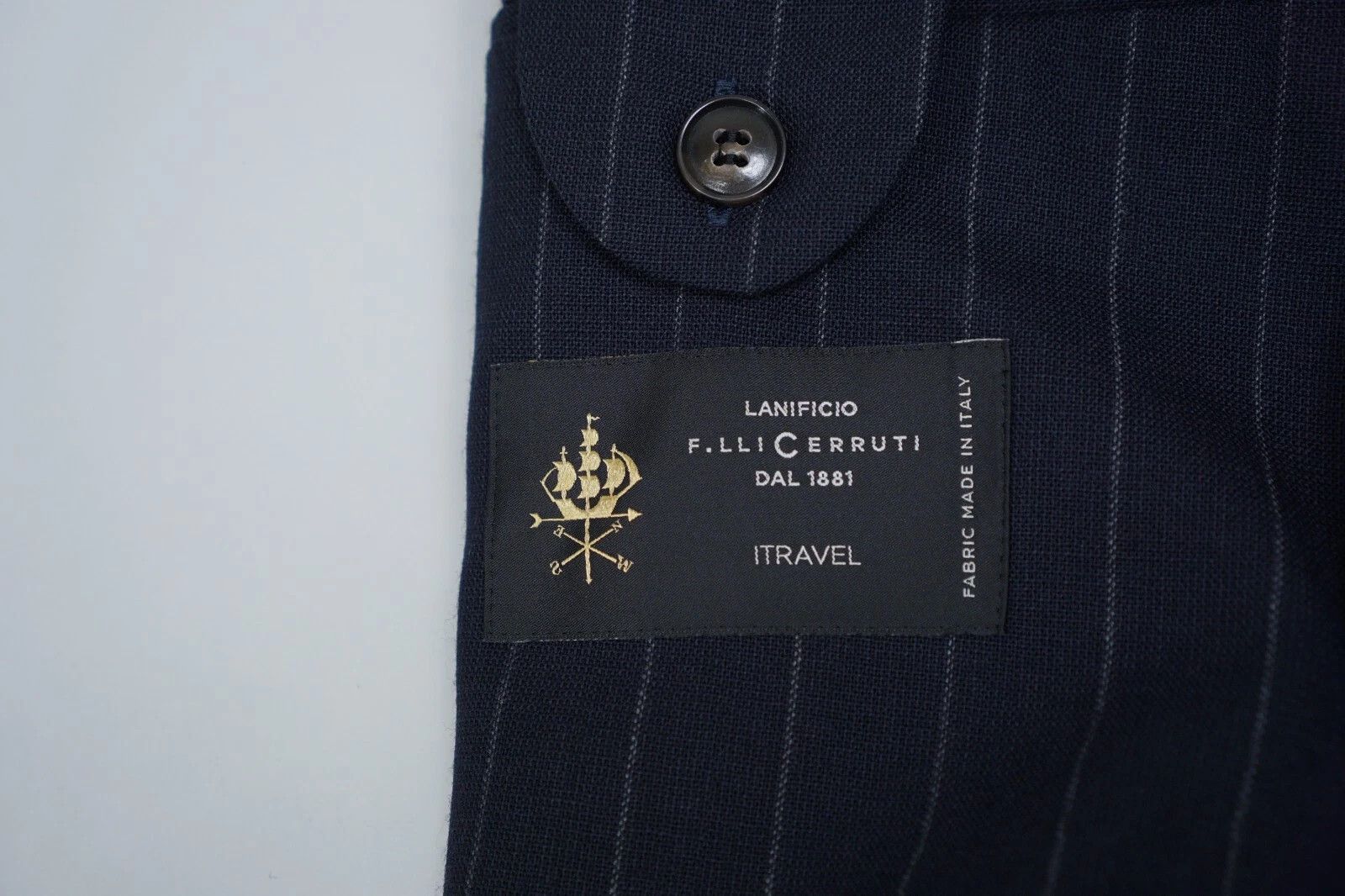 Suitsupply Men Suitsupply Blazer Havana Traveller Navy Blue Wool US40 Size 40R - 6 Thumbnail