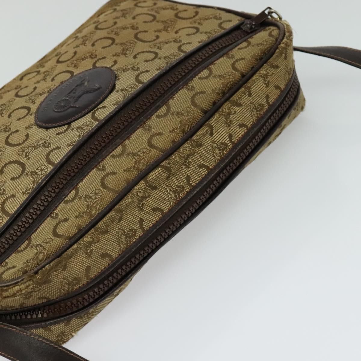 Celine CELINE C Sulky Shoulder Bag Canvas Beige Size ONE SIZE - 6 Thumbnail