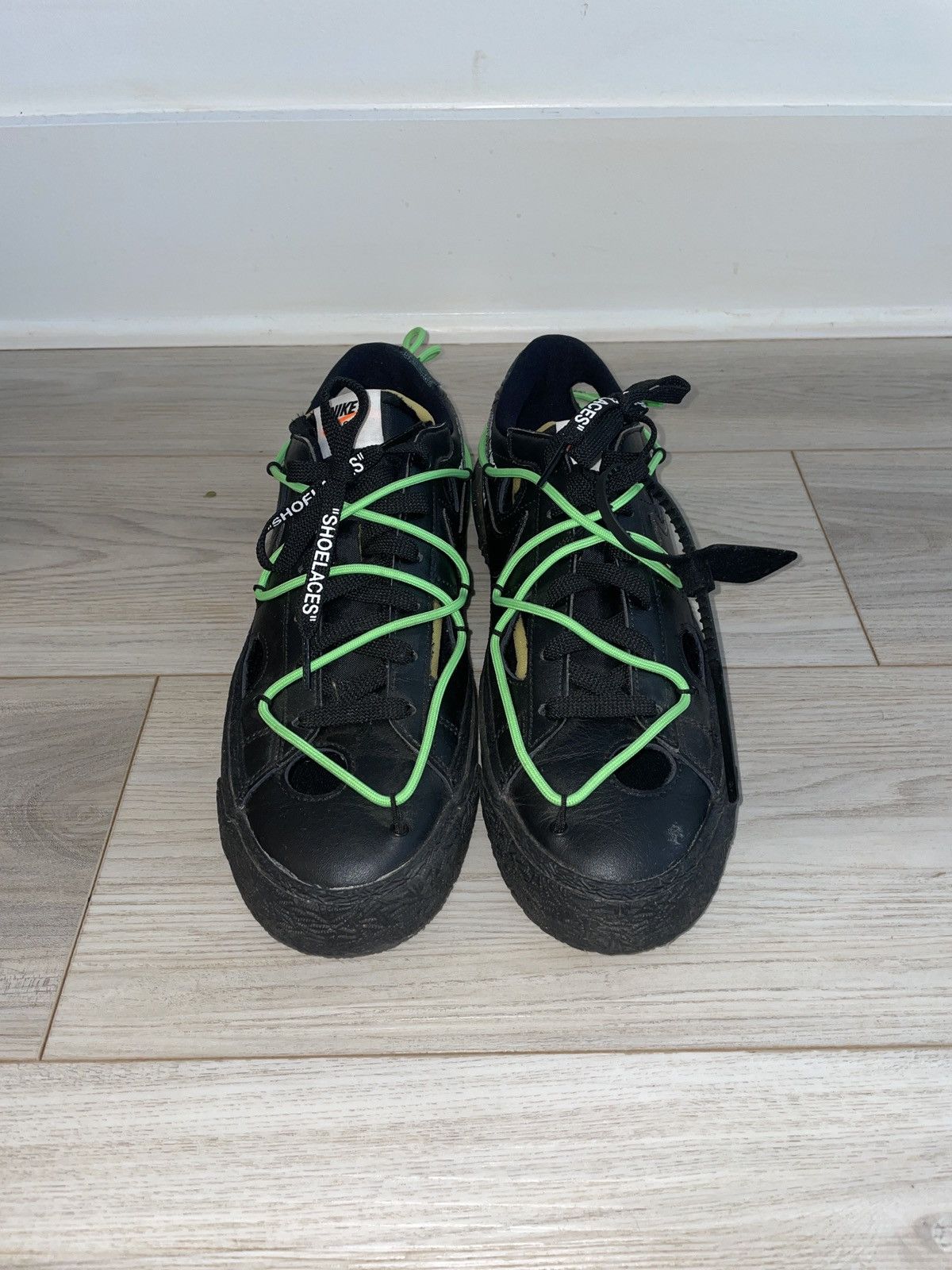 Nike × Off-White Nike x OFF-WHITE Blazer Low Size US 11.5 / EU 44-45 - 2 Thumbnail